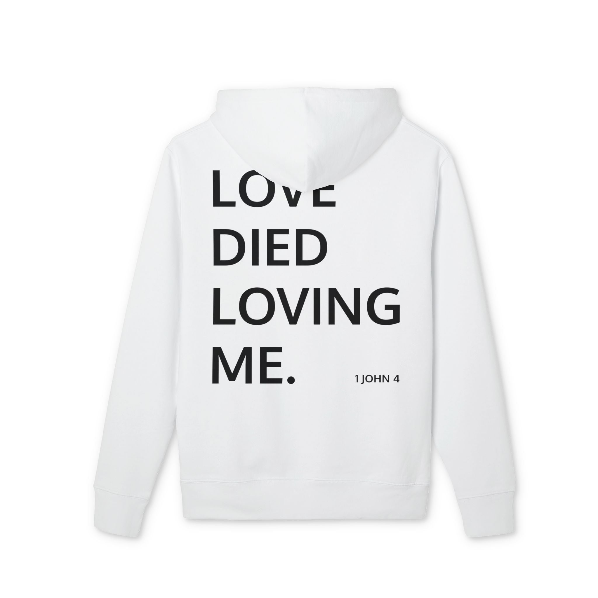 Love Died Loving Me - Unisex Hoodie (Black Horiz Logo)