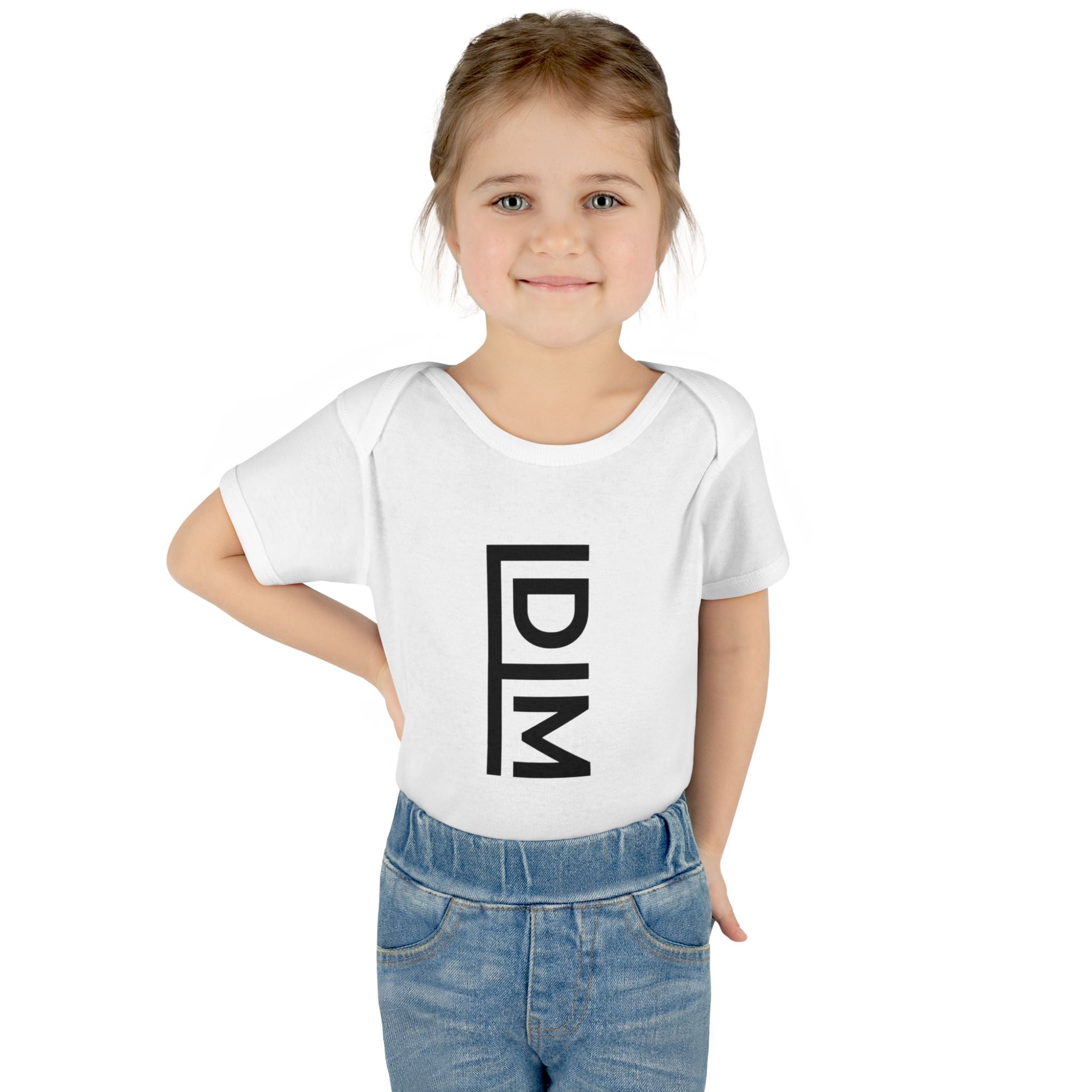 Love Died Loving Me - Infant Baby Bodysuit (Black Logo)