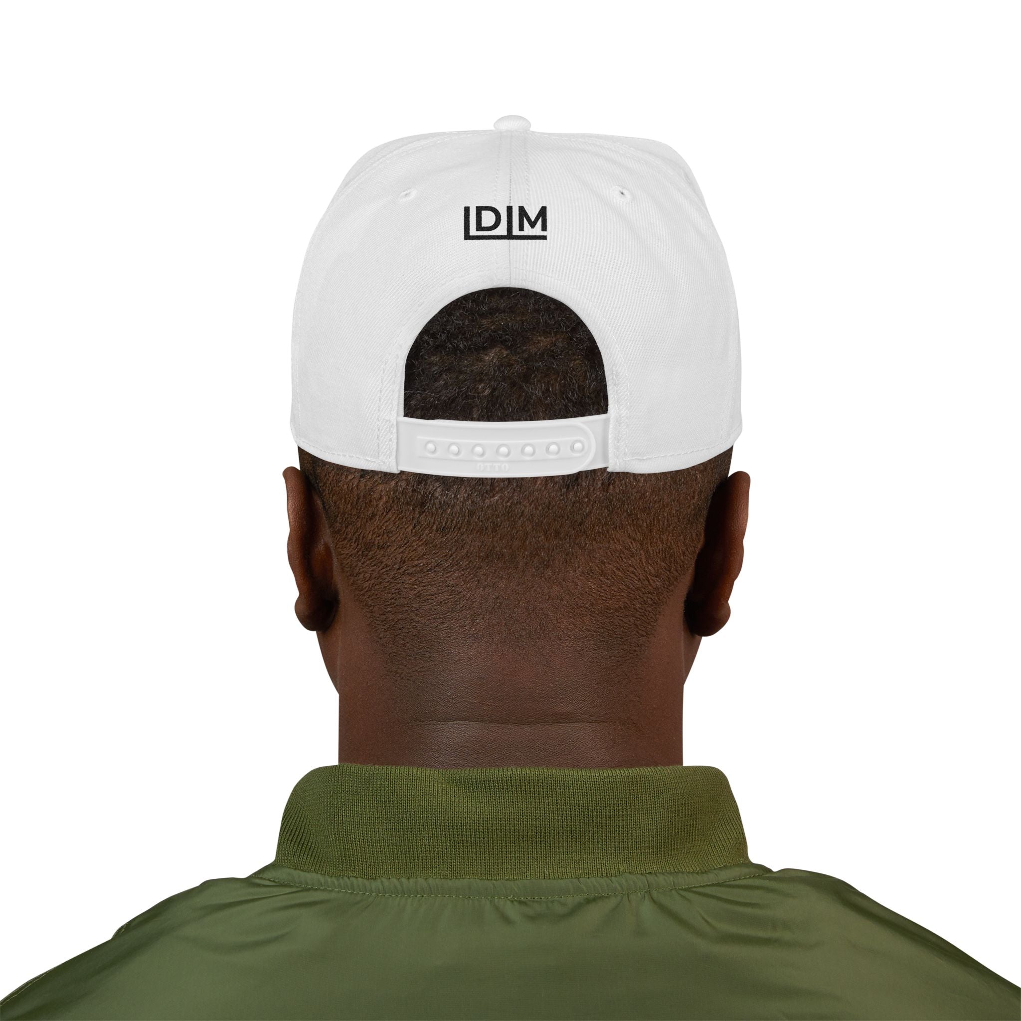 Love Died Loving Me - Embroidered Snapback Cap (Black Logo)