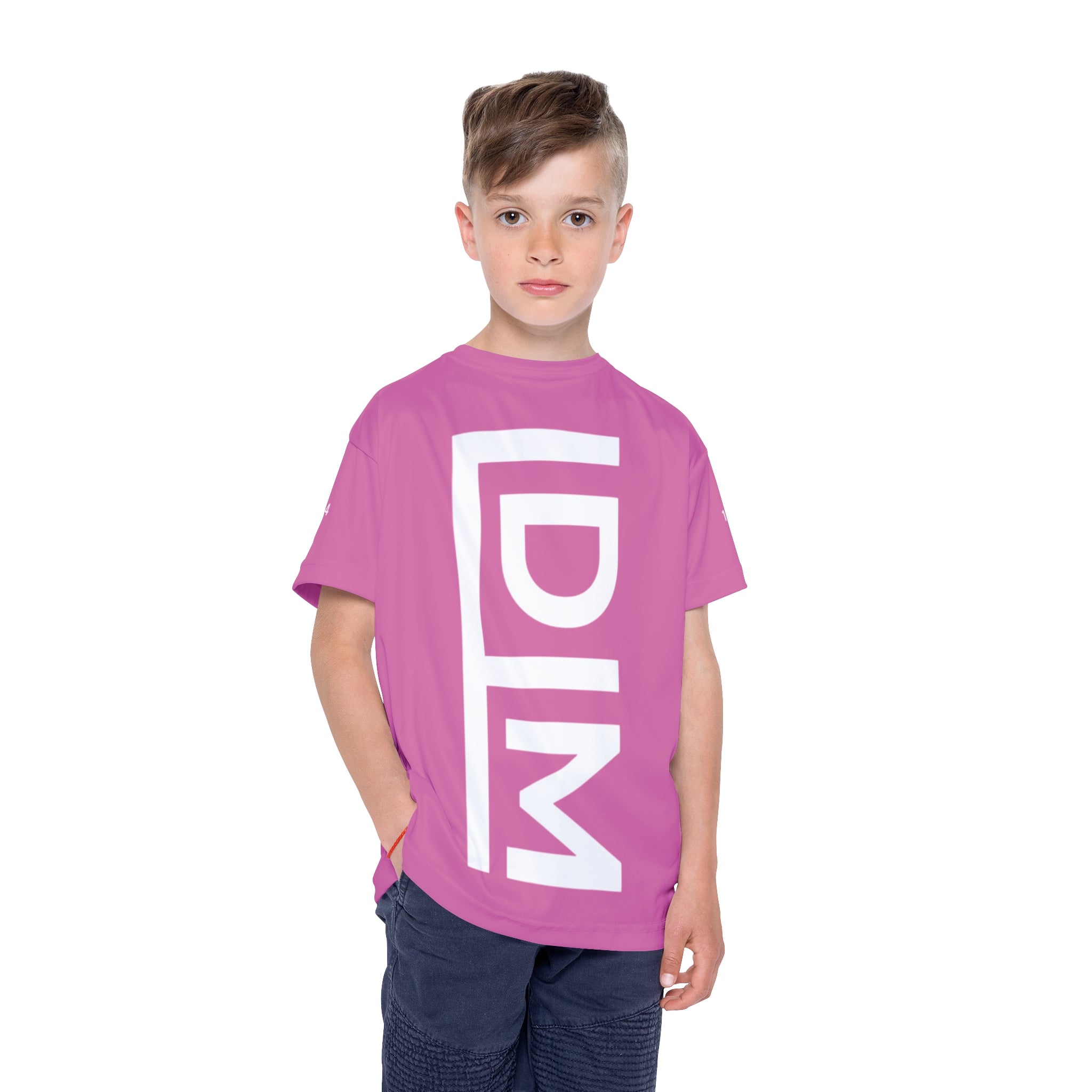 Love Died Loving Me - Girls Sports Jersey (Pink/White)