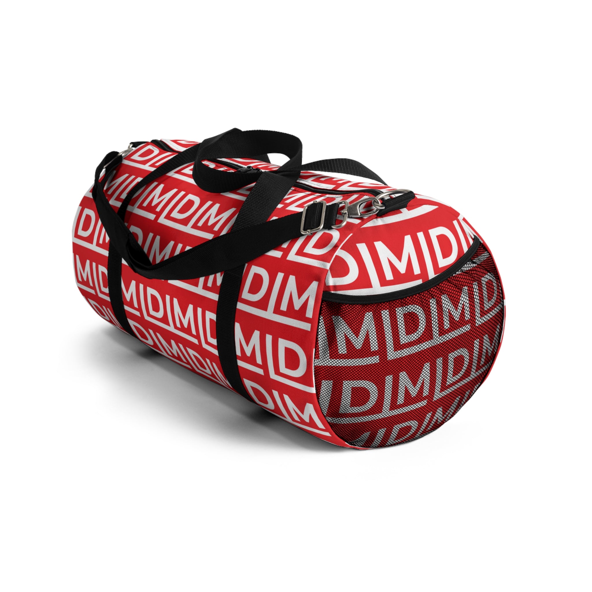 Love Died Loving Me - Travel Duffel Bag (Red/White)