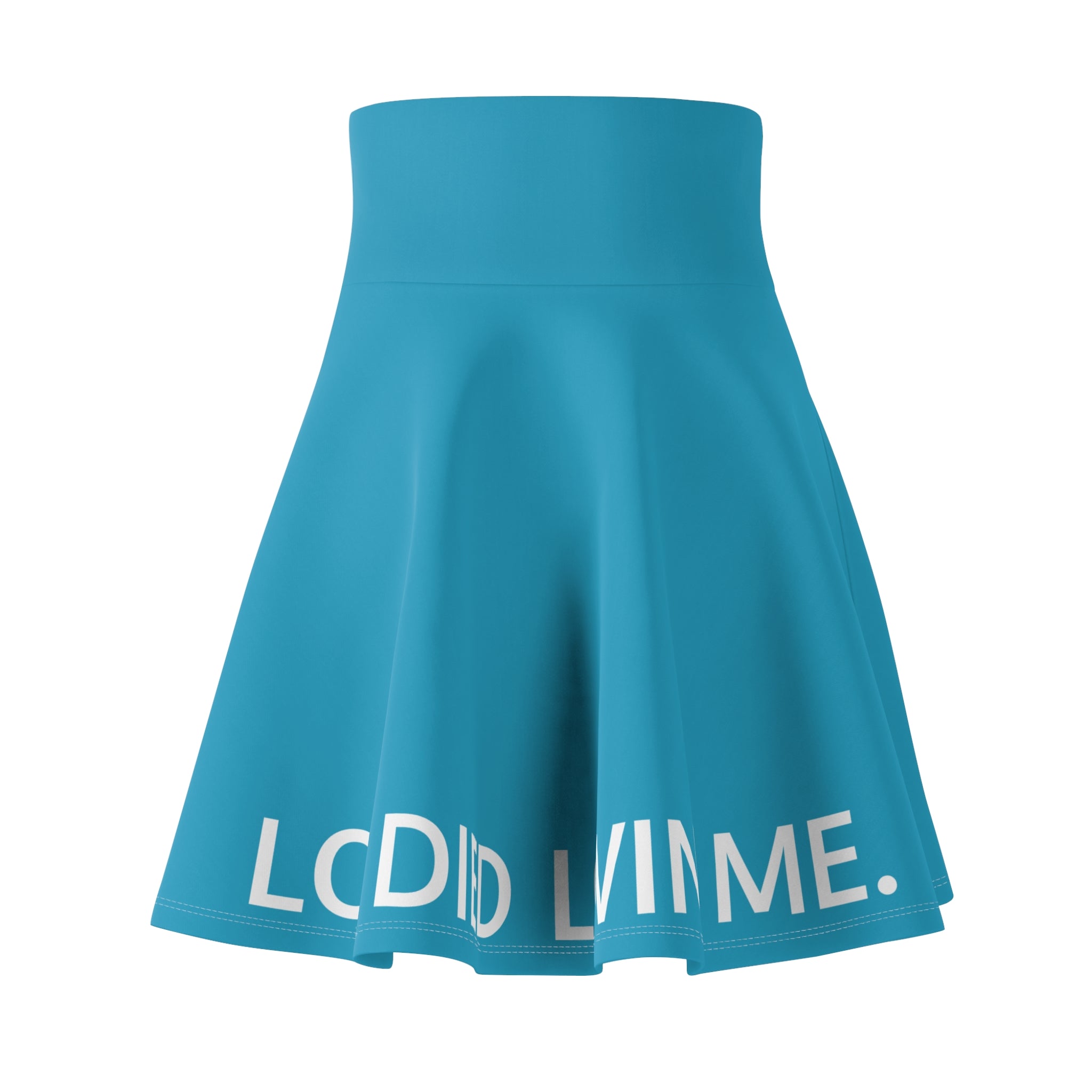 Love Died Loving Me - Chic Skirt (Turquoise)