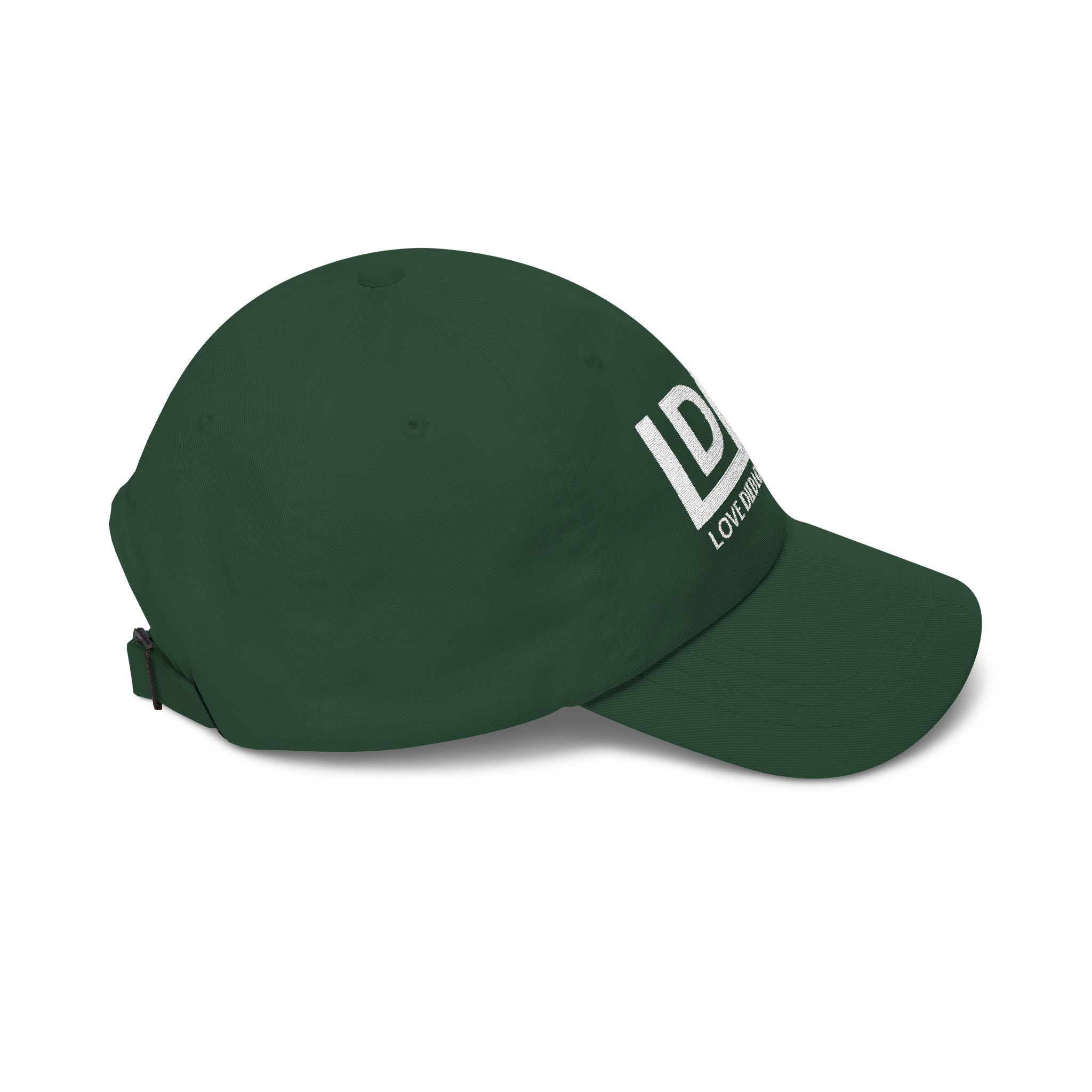 Love Died Loving Me - Baseball Cap (White Logo)