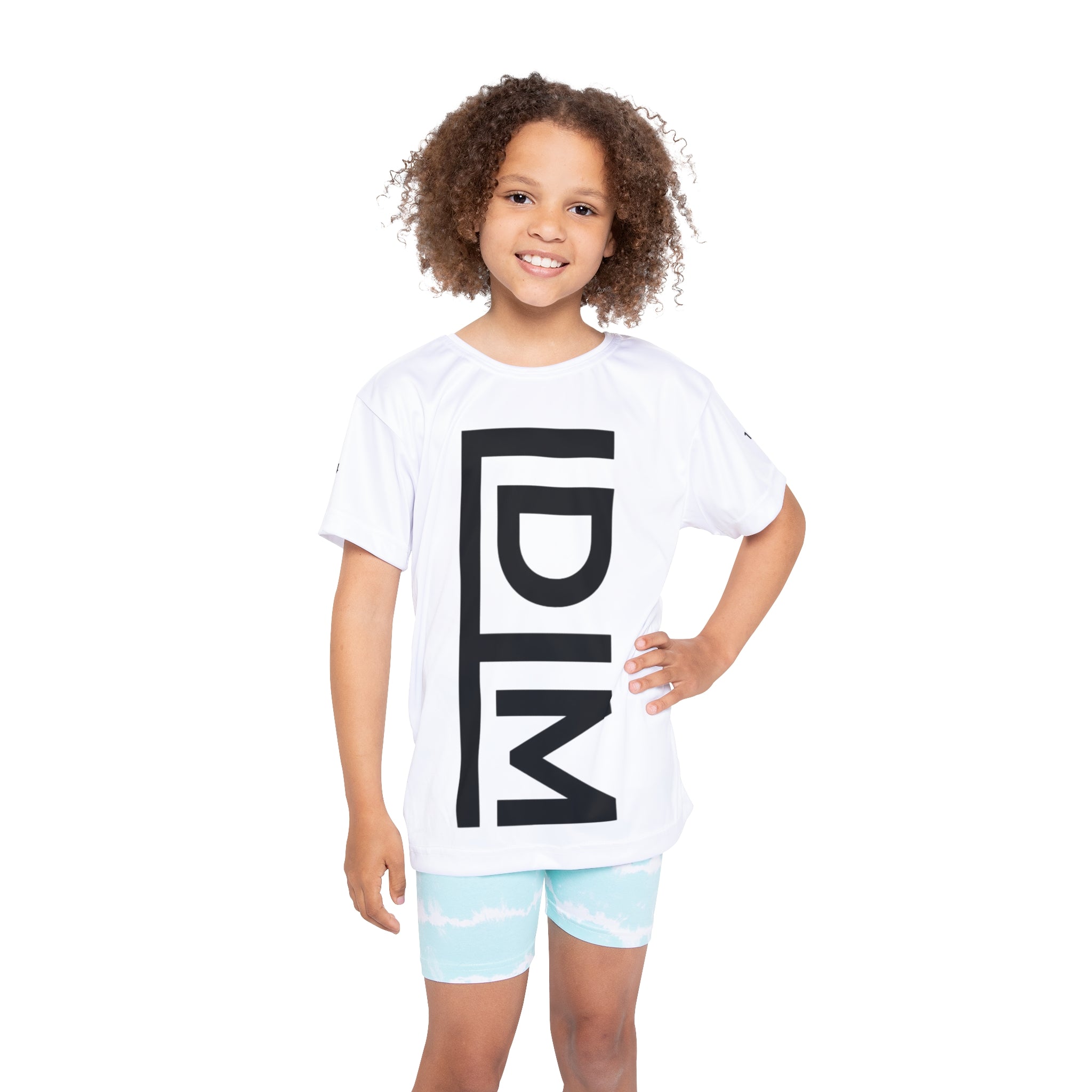 Love Died Loving Me - Kids Sports Jersey (White/Black)