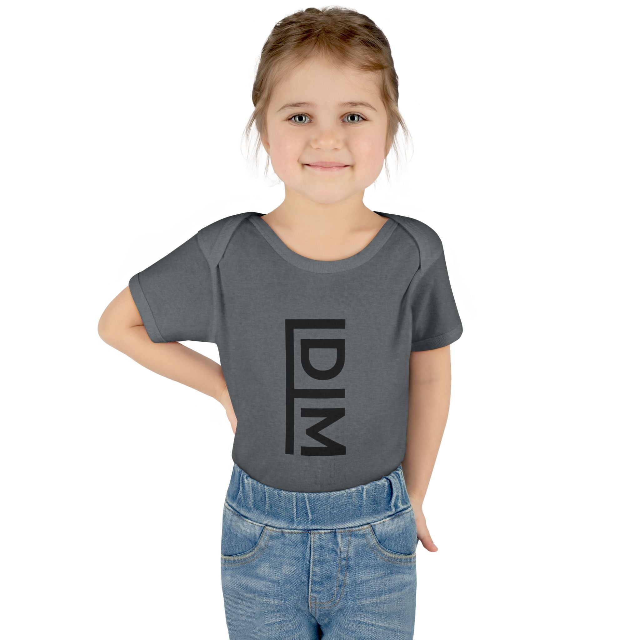 Love Died Loving Me - Infant Baby Bodysuit (Black Logo)