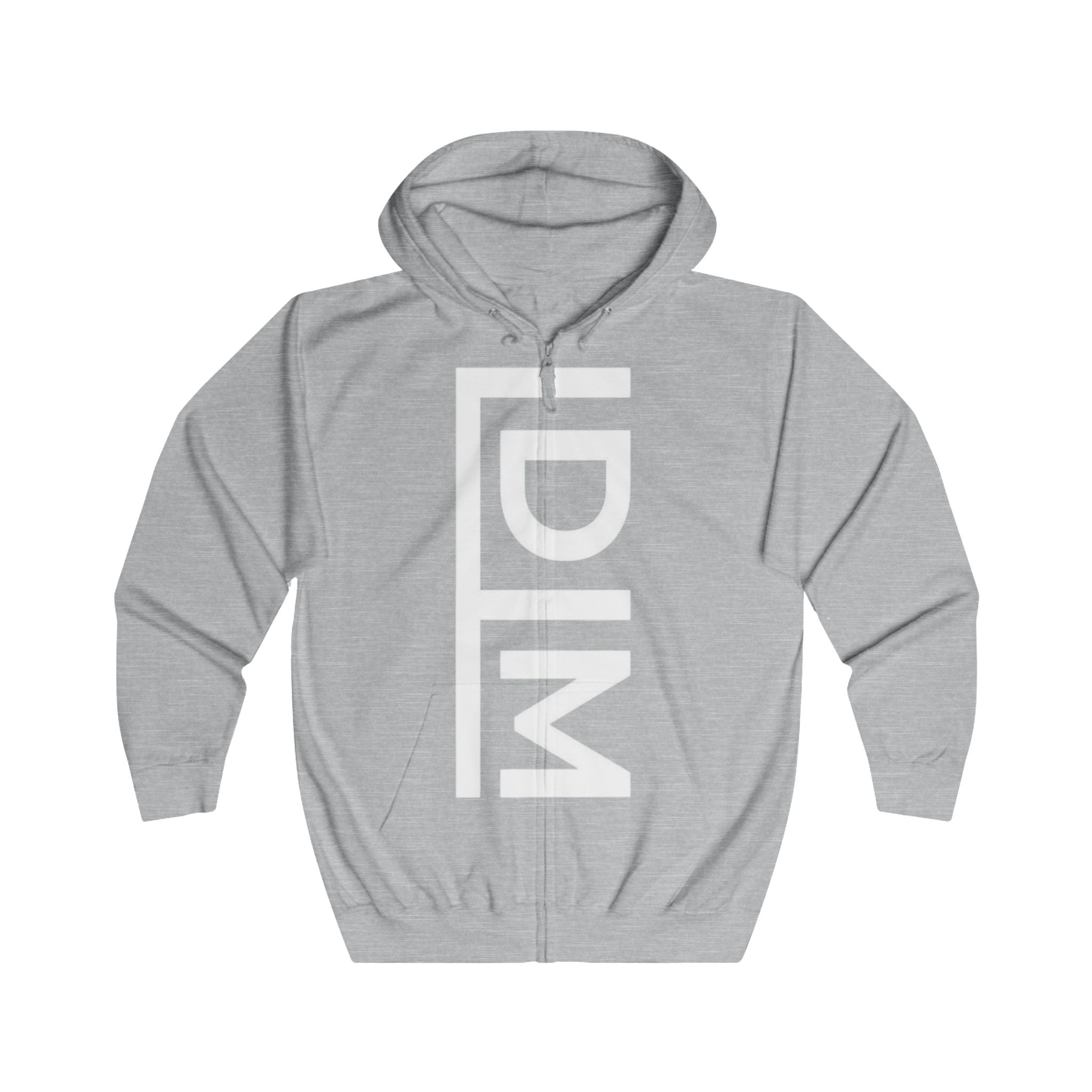 Love Died Loving Me - Unisex Zip Jacket (White Logo)