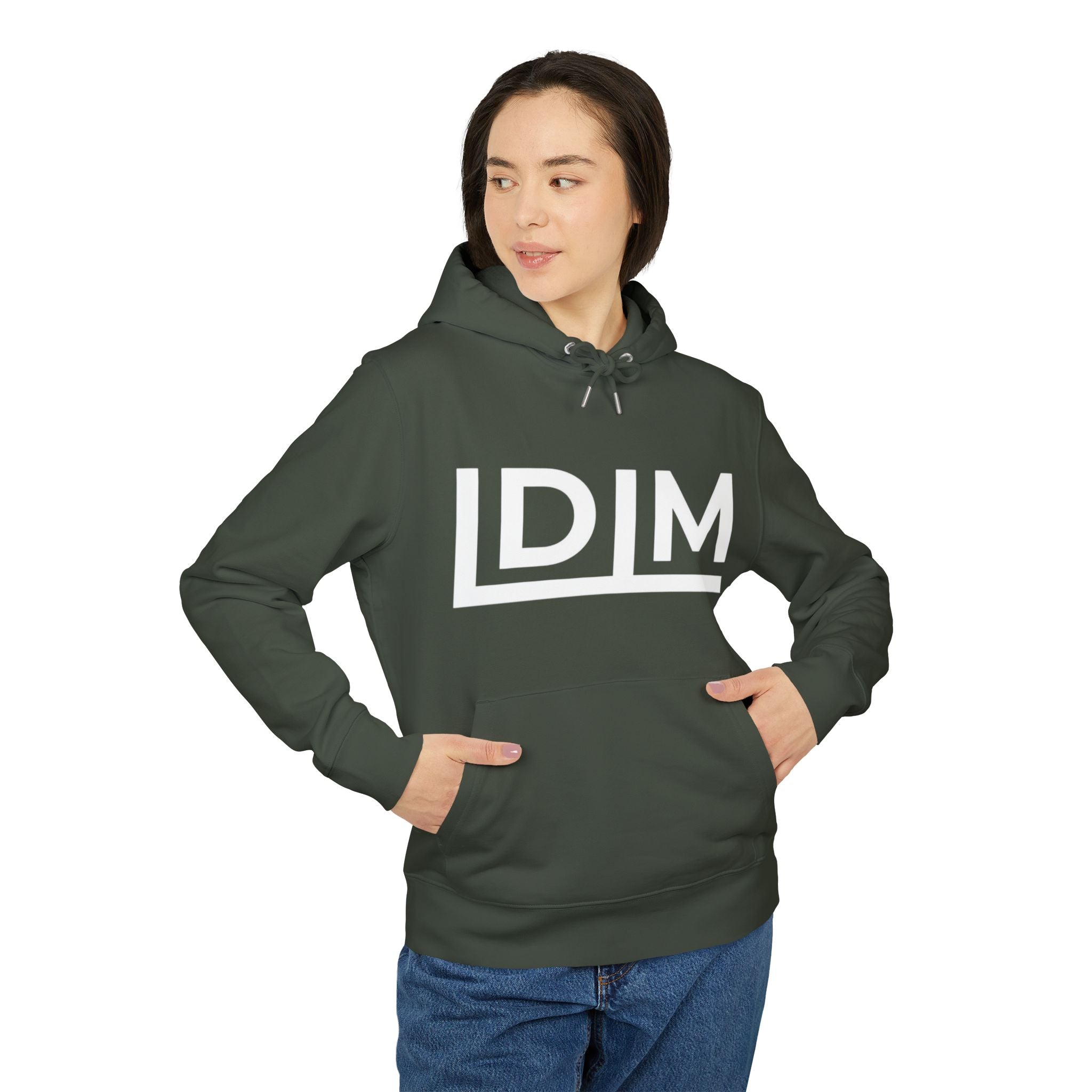 Love Died Loving Me - Unisex Hoodie (White Horiz Logo)