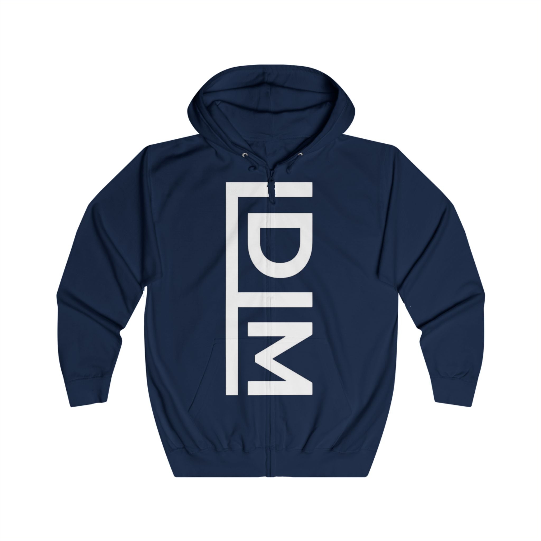 Love Died Loving Me - Unisex Zip Jacket (White Logo)