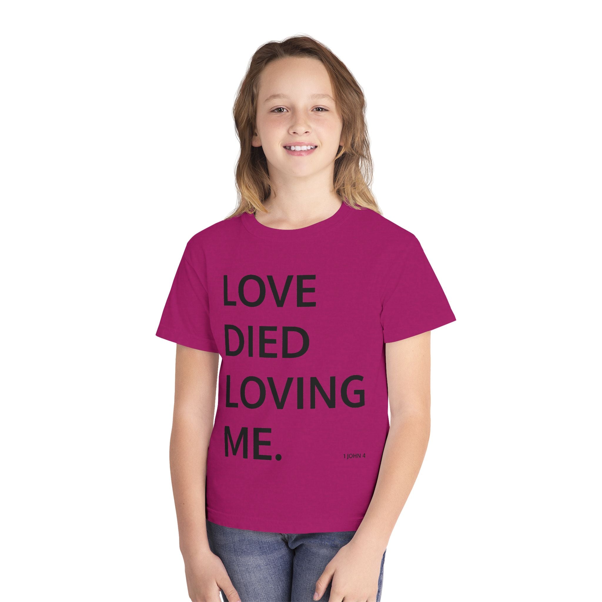 Love Died Loving Me - Youth Tee (Black Back Logo)