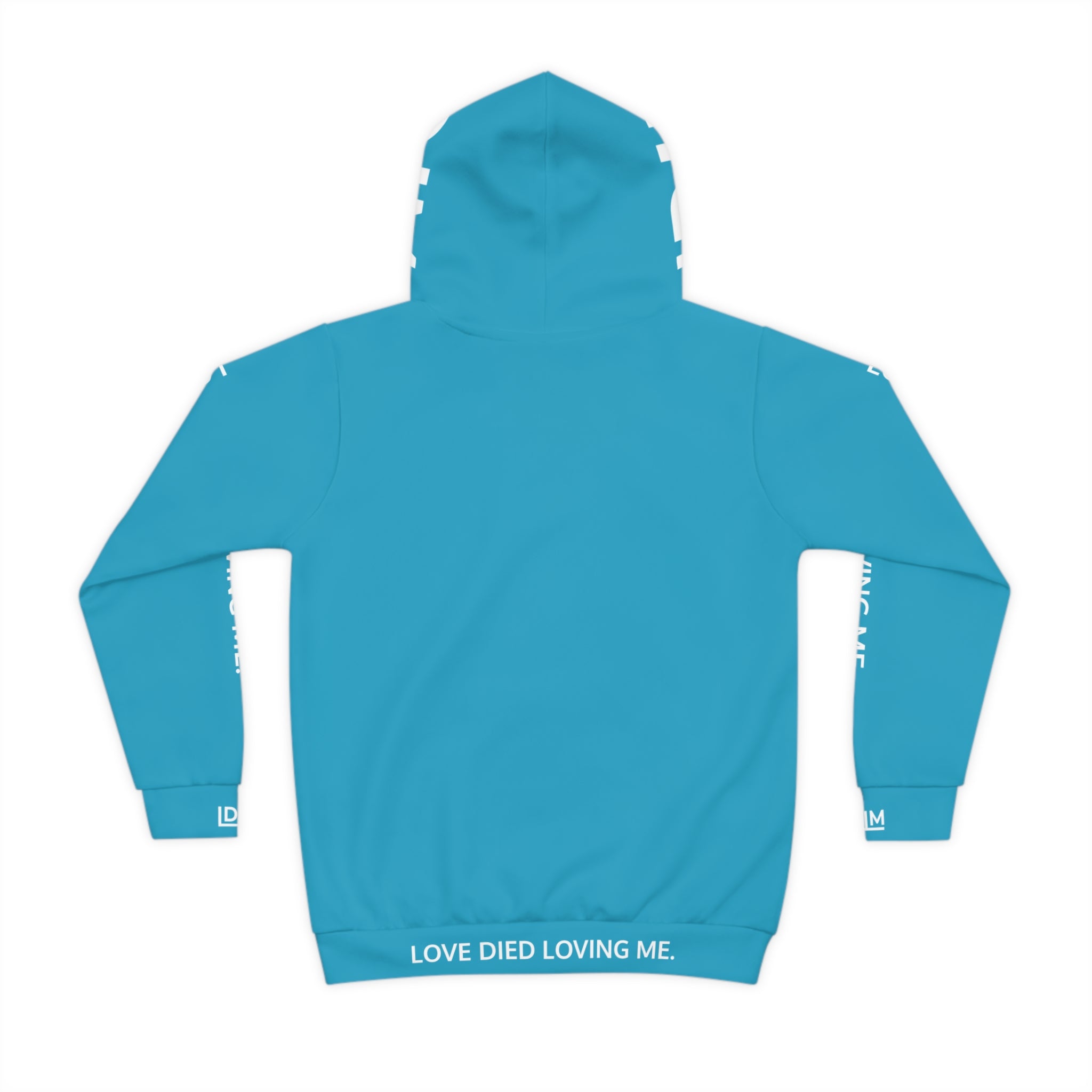 Love Died Loving Me - Kids Hoodie (Turquoise)