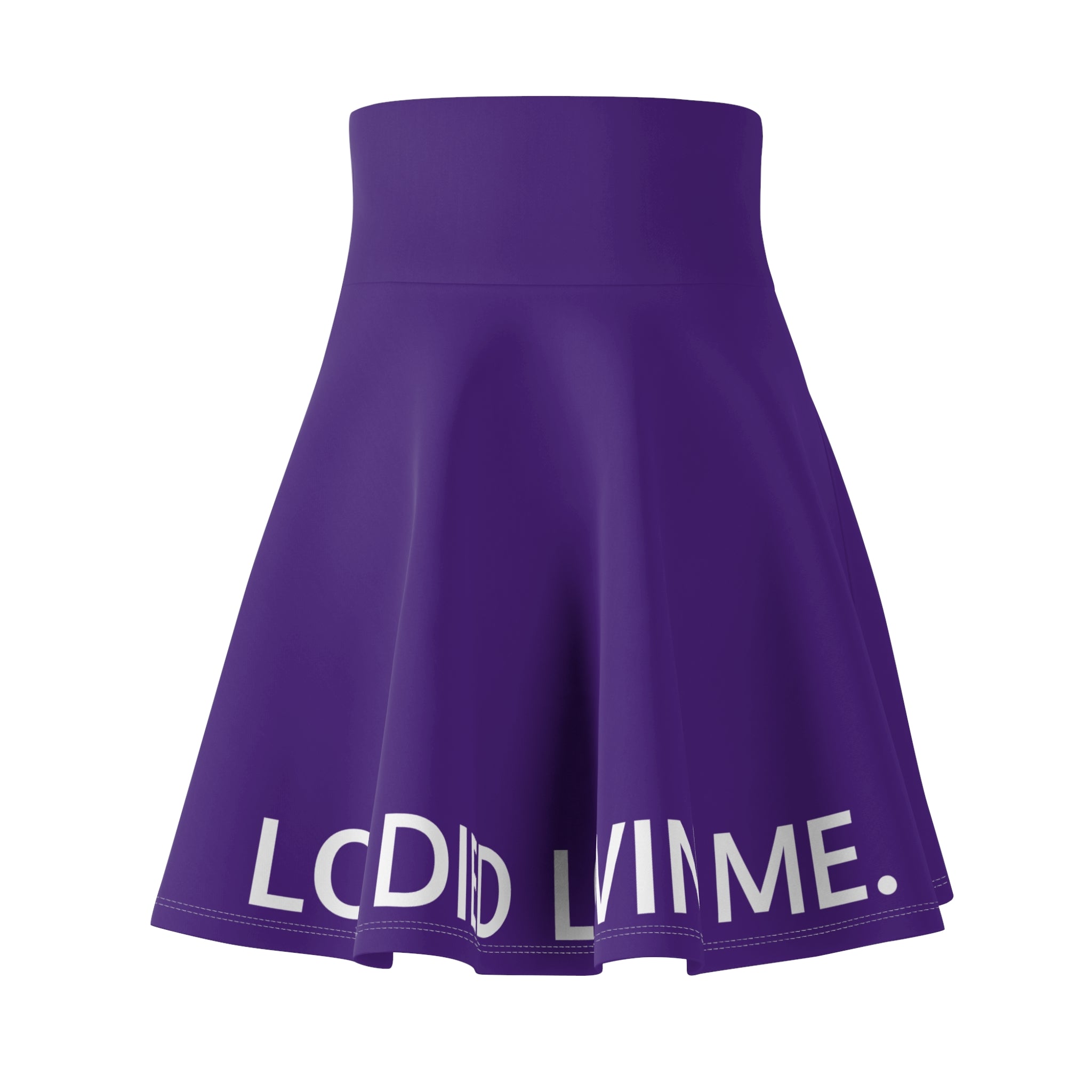 Love Died Loving Me - Chic Skirt (Violet)