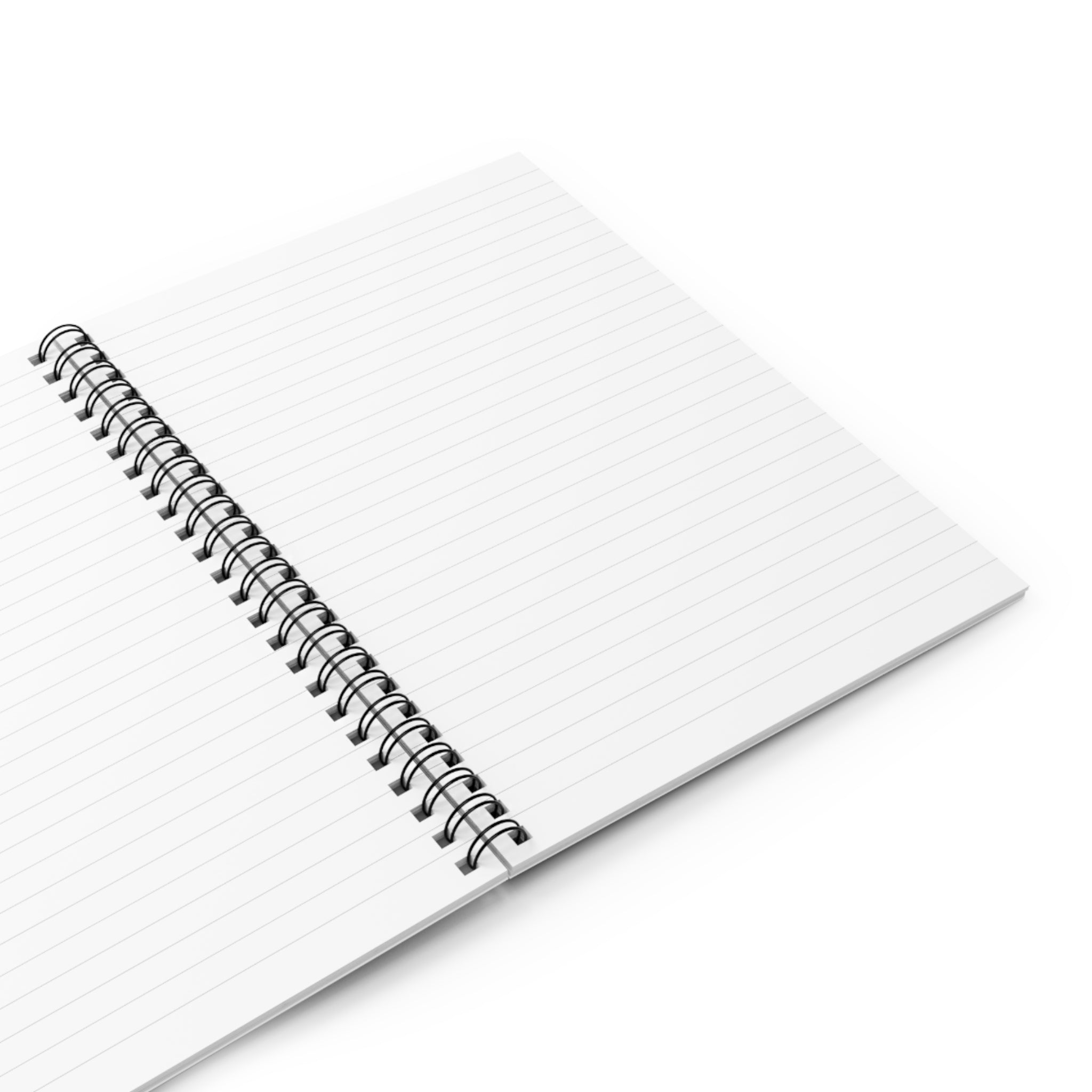 Love Died Loving Me - Spiral Notebook (White Vert Logo)