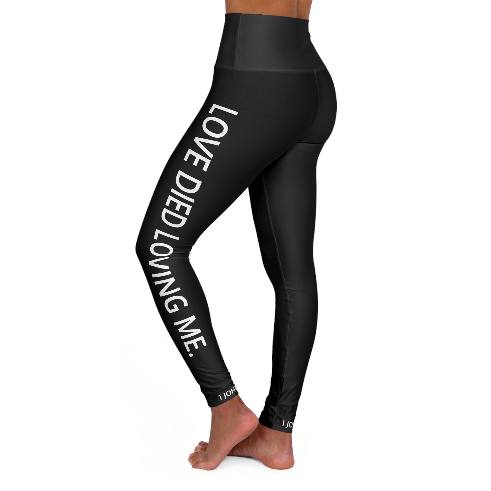 Love Died Loving Me - Women's Leggings (Black)