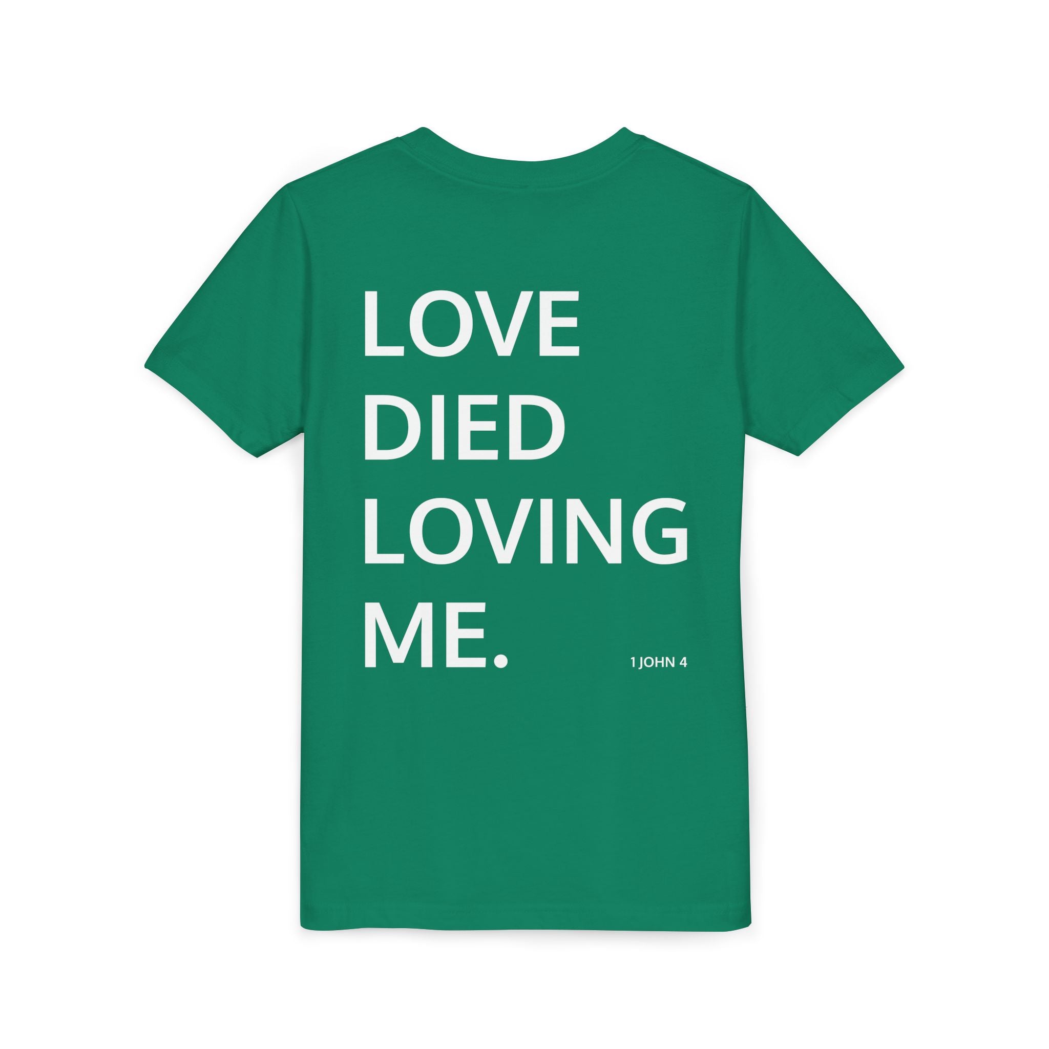 Love Died Loving Me - Youth Tee (White Front Logo)