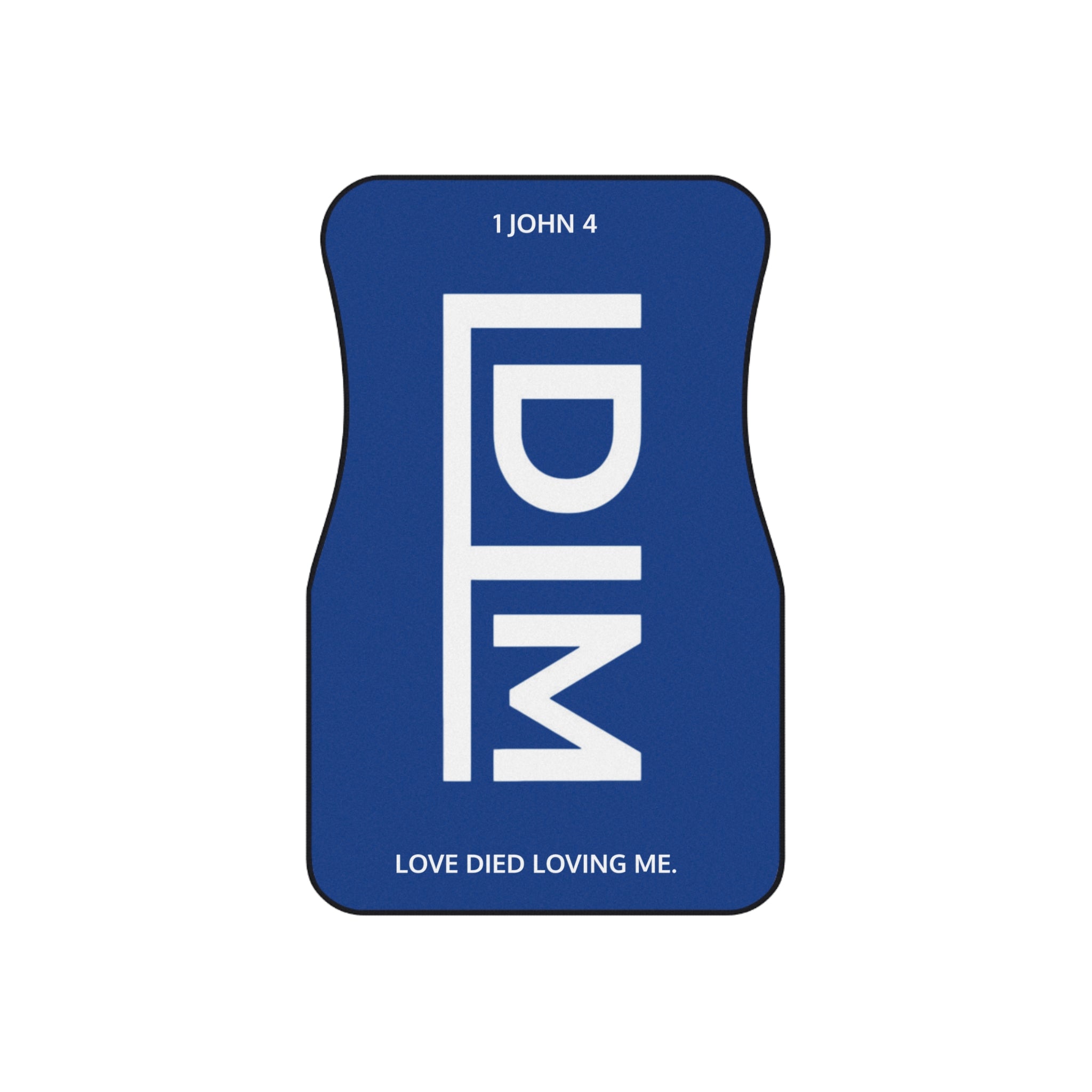 Love Died Loving Me - Car Mats Set (Royal Blue)