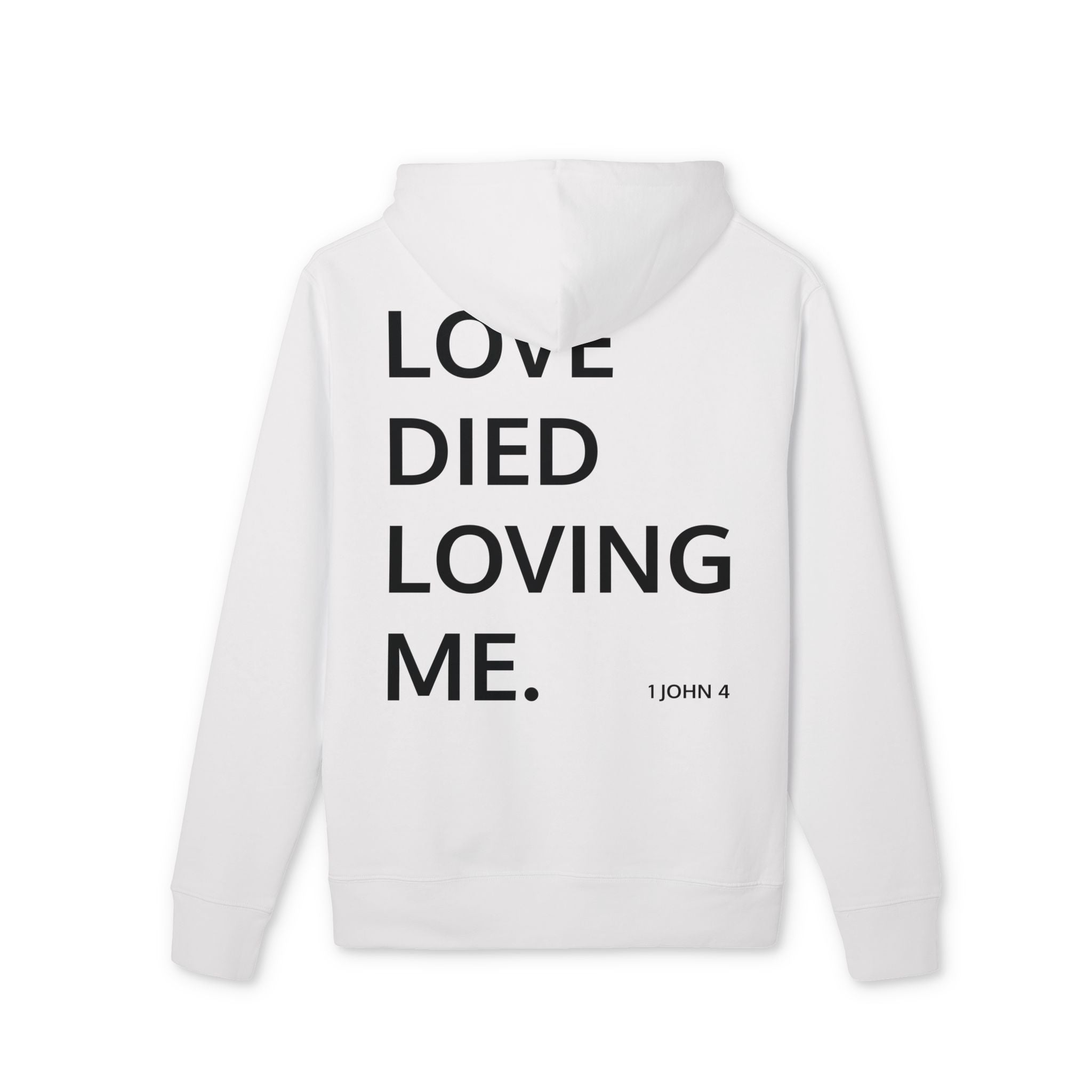 Love Died Loving Me - Unisex Hoodie (Black Horiz Logo)