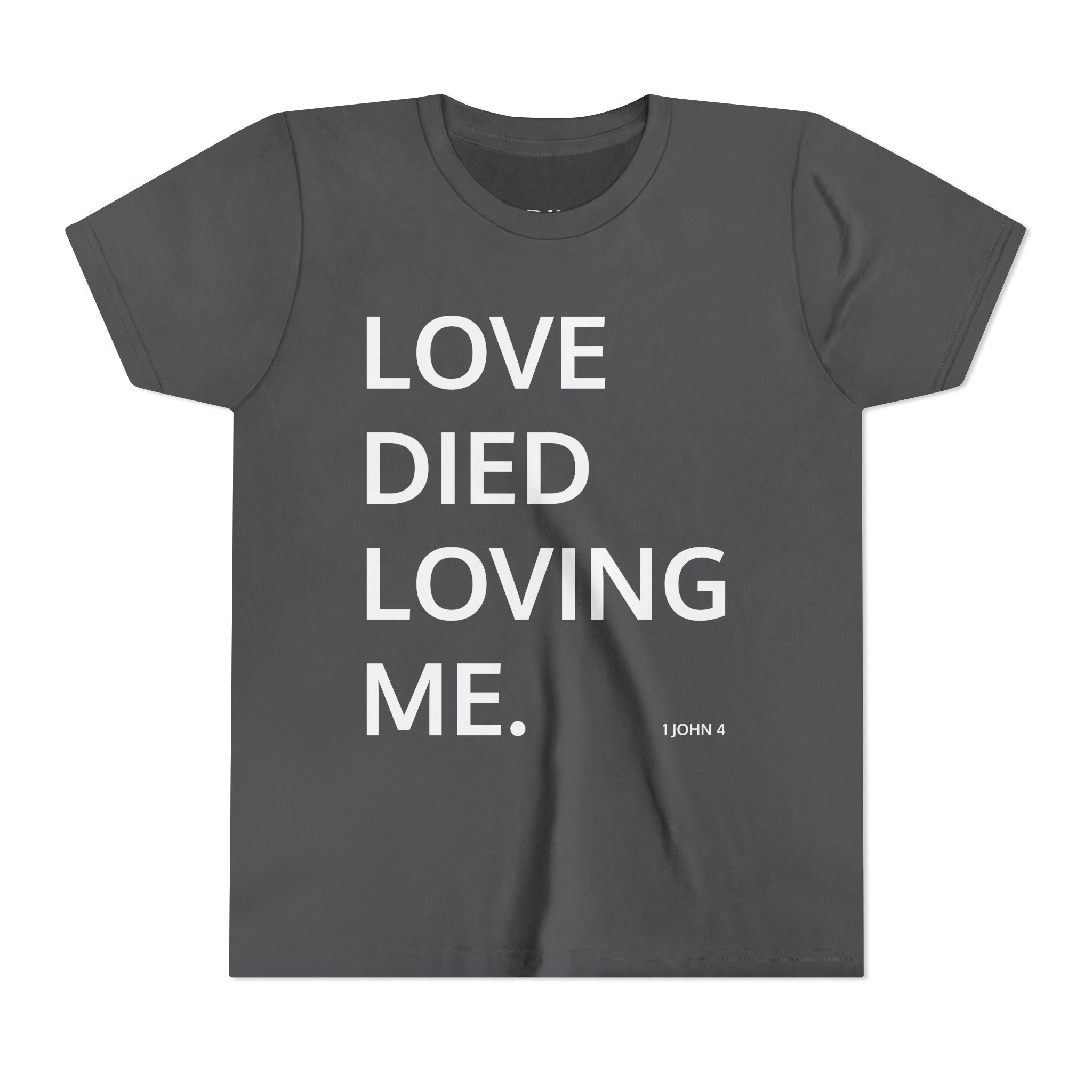 Love Died Loving Me - Youth Tee (Black Back Logo)