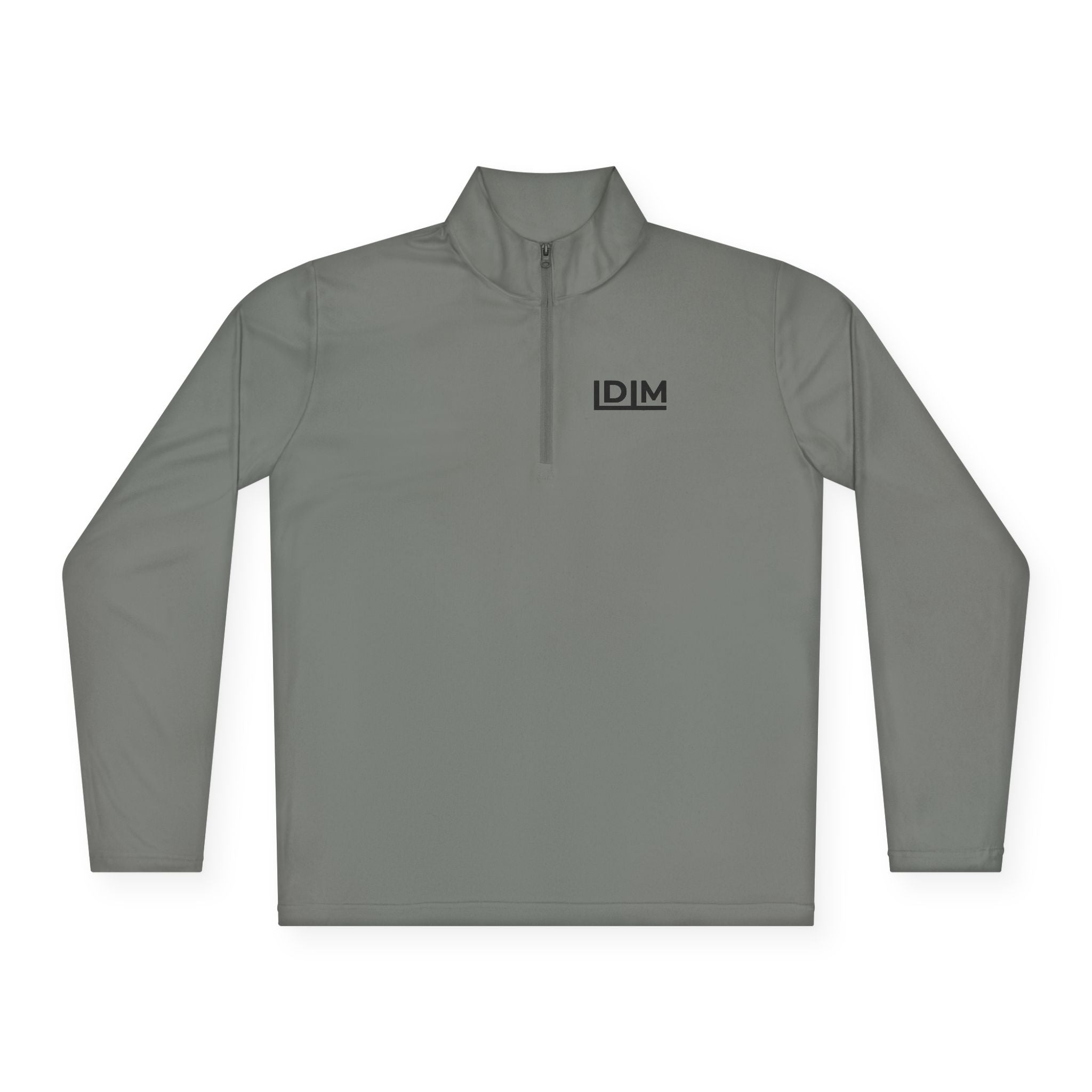 Love Died Loving Me - Unisex Quarter-Zip Pullover (Black Logo)