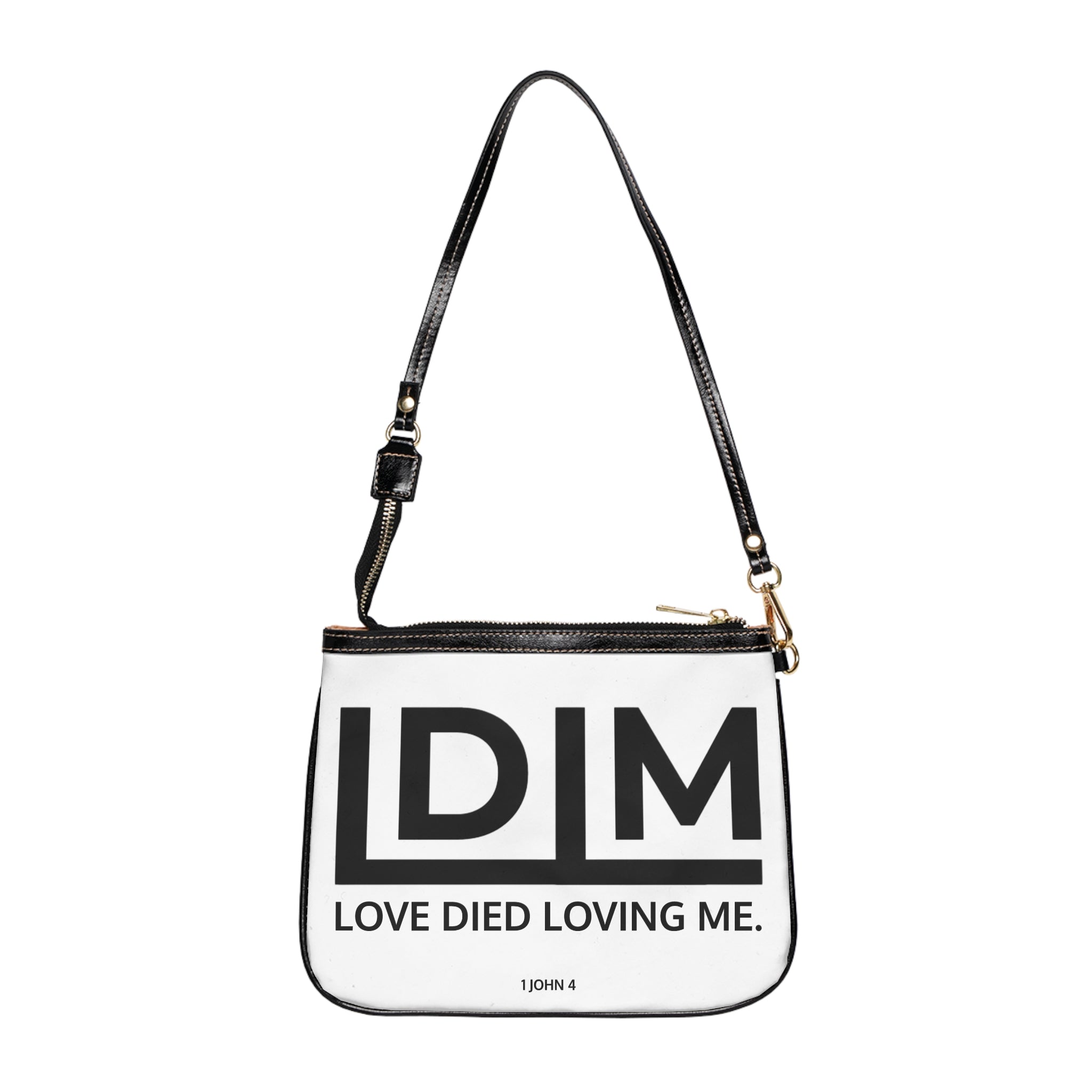 Love Died Loving Me - Women's Chick Shoulder Bag (White)