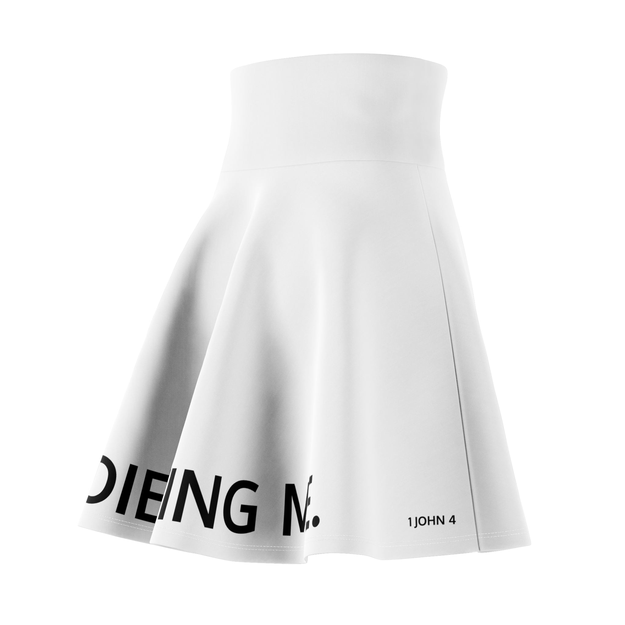 Love Died Loving Me - Chic Skirt (White)