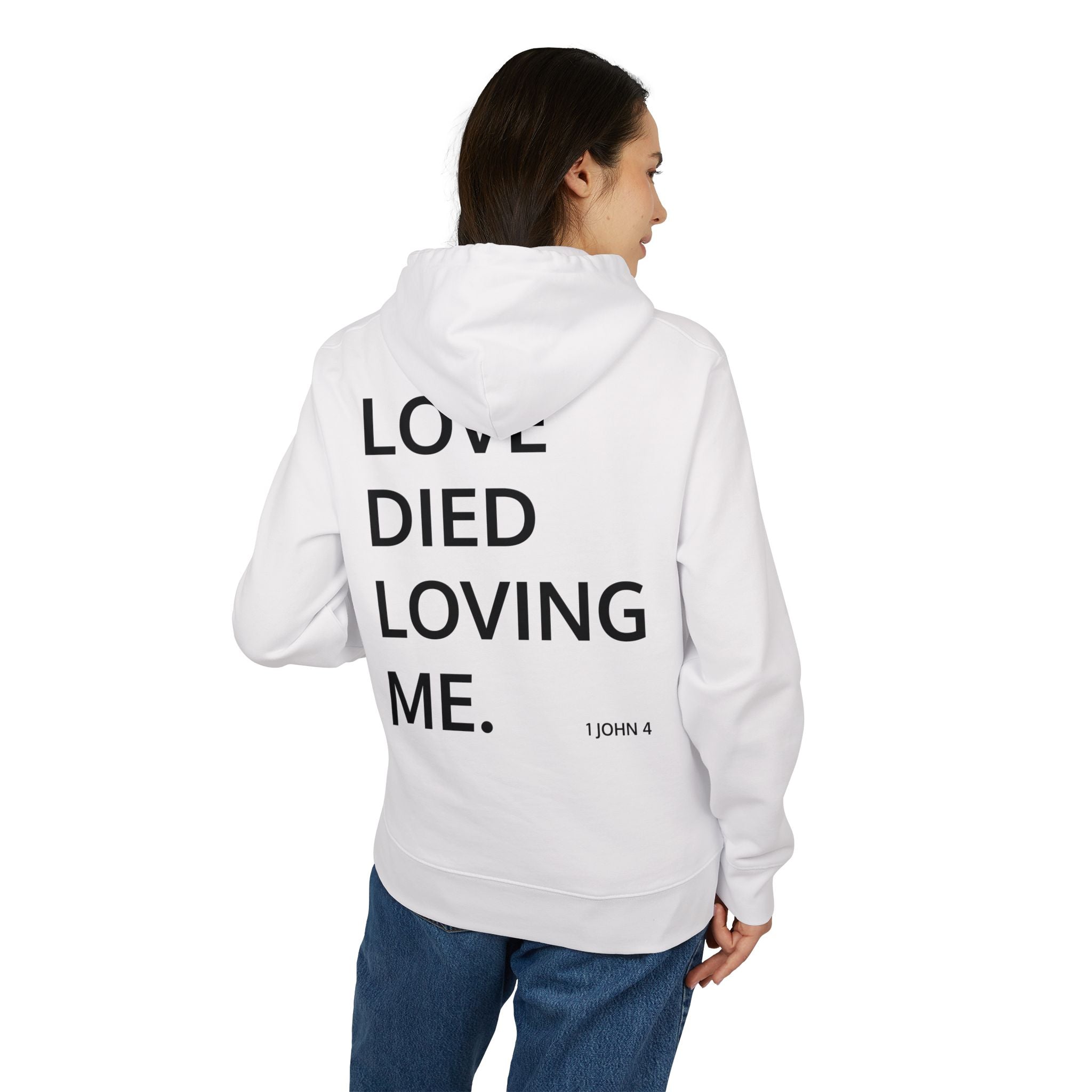 Love Died Loving Me - Unisex Hoodie (Black Horiz Logo)