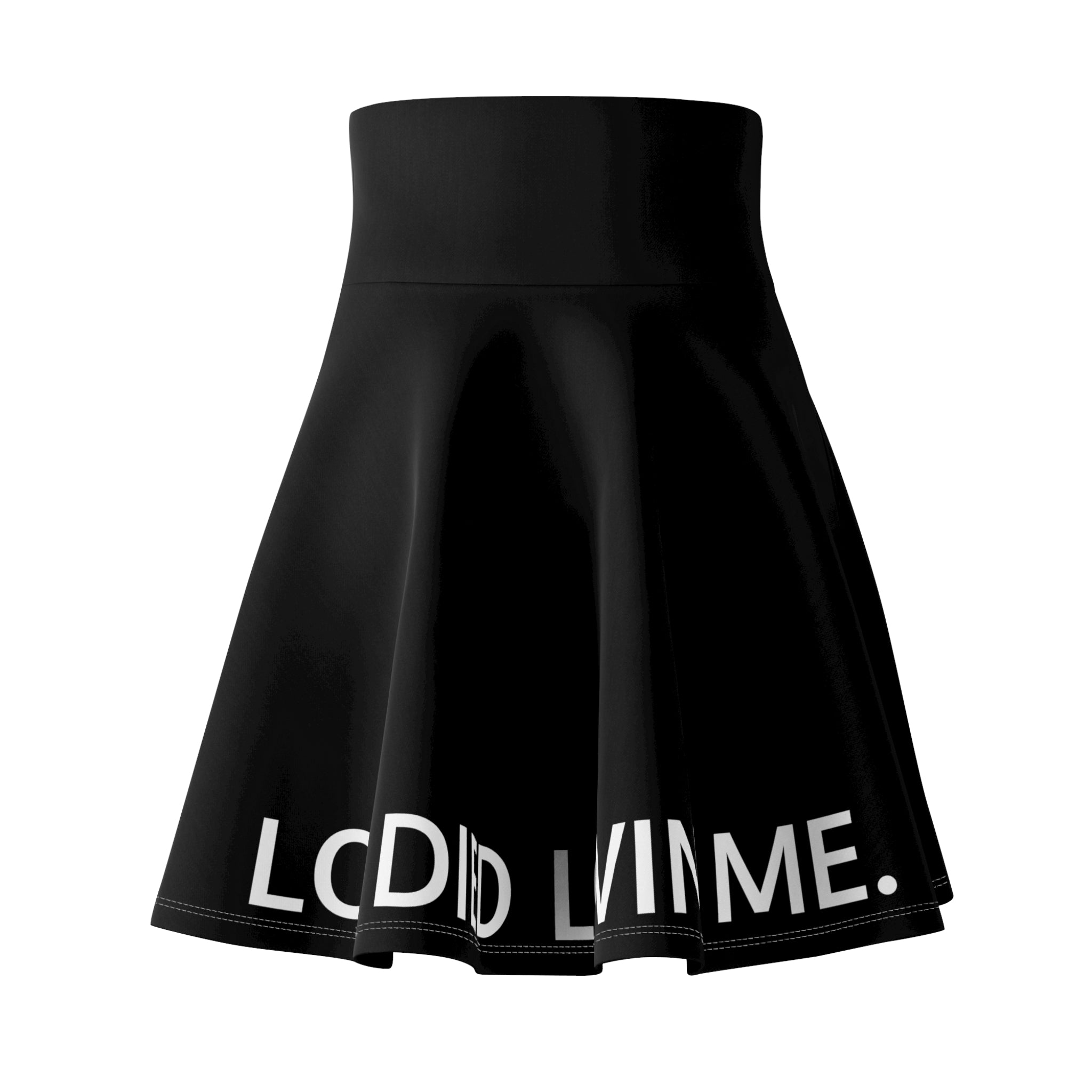Love Died Loving Me - Chic Skirt (Black)