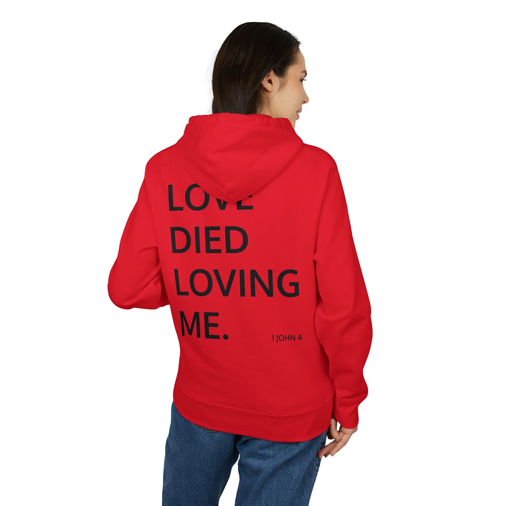 Love Died Loving Me - Unisex Hoodie (Black Horiz Logo)