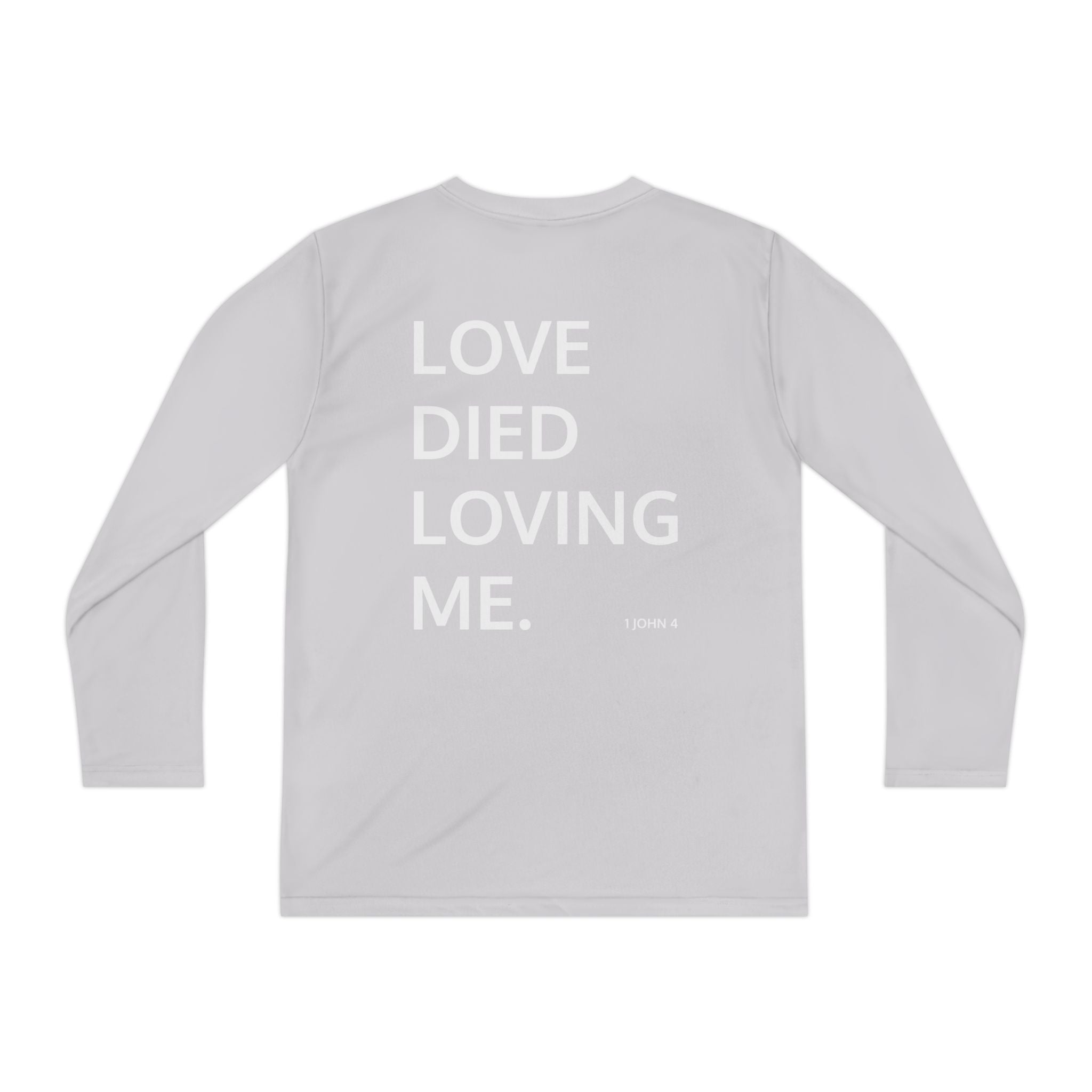 Love Died Loving Me - Youth Long Sleeve (White Logo)