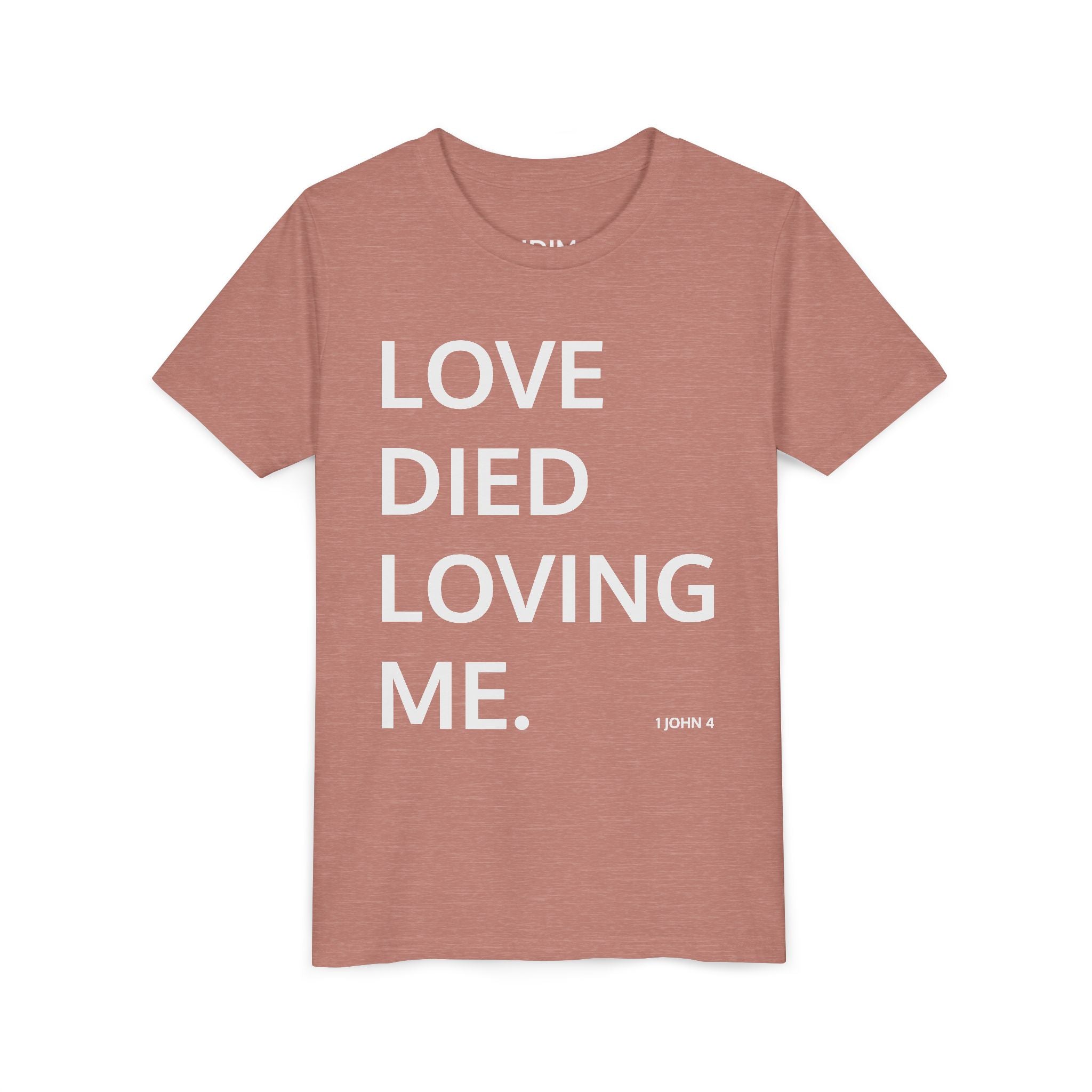 Love Died Loving Me - Youth Tee (Black Back Logo)