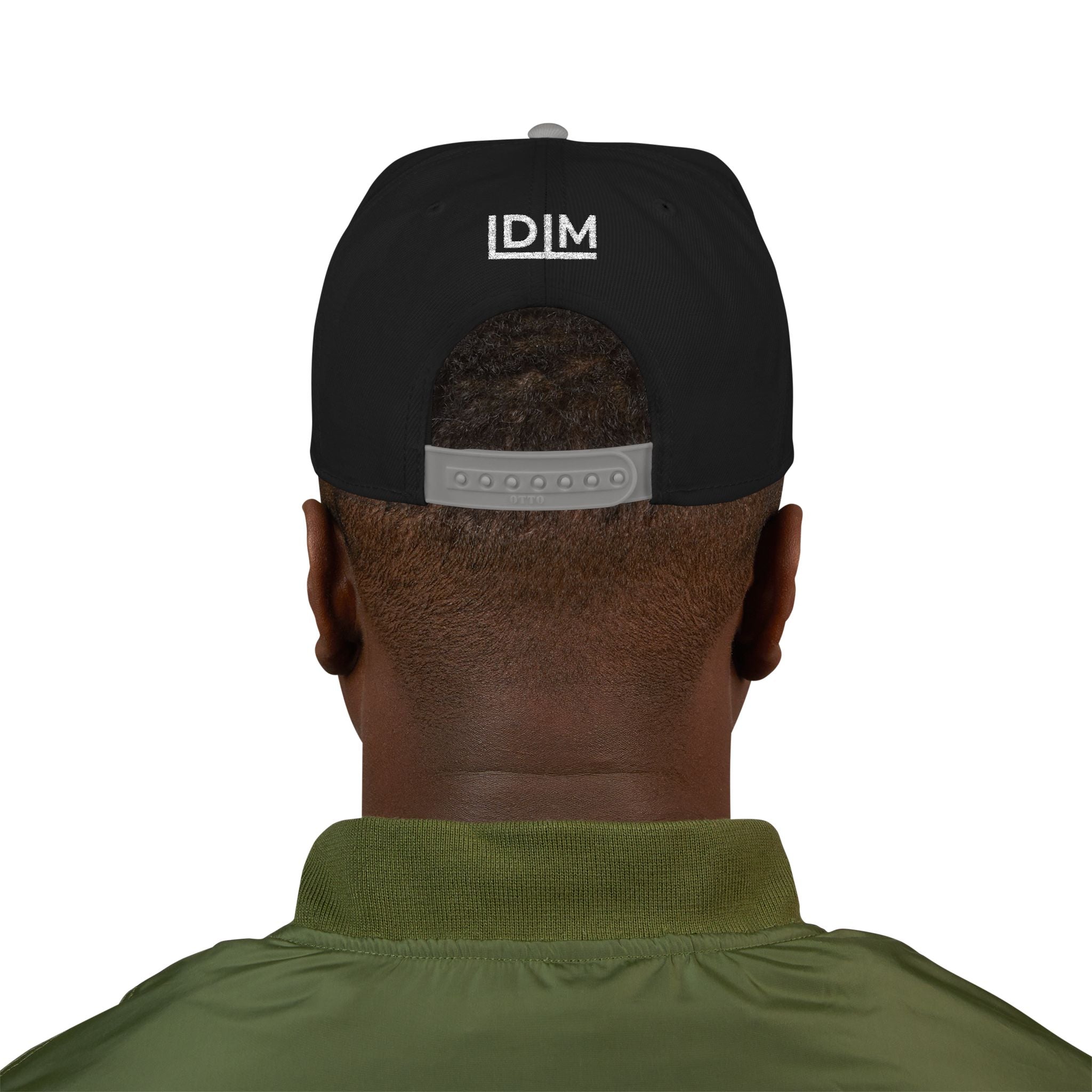 Love Died Loving Me - Embroidered Snapback Cap (White Logo)