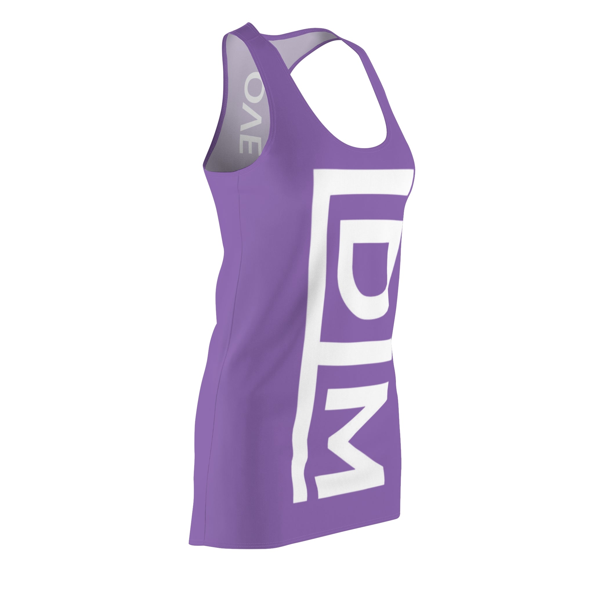 Love Died Loving Me - Chic Racerback Dress (Lavender)