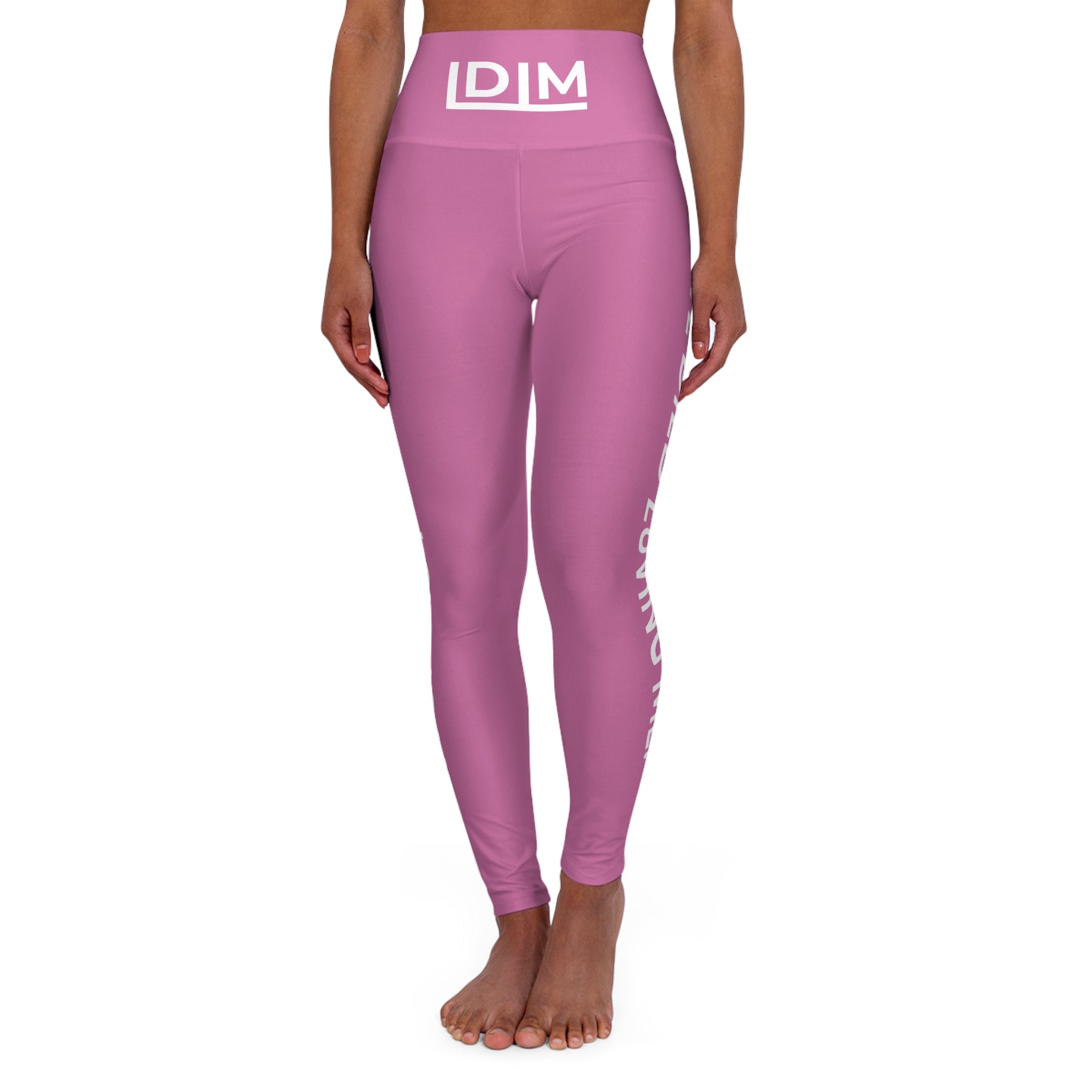 Love Died Loving Me - Women's Leggings (Pink)
