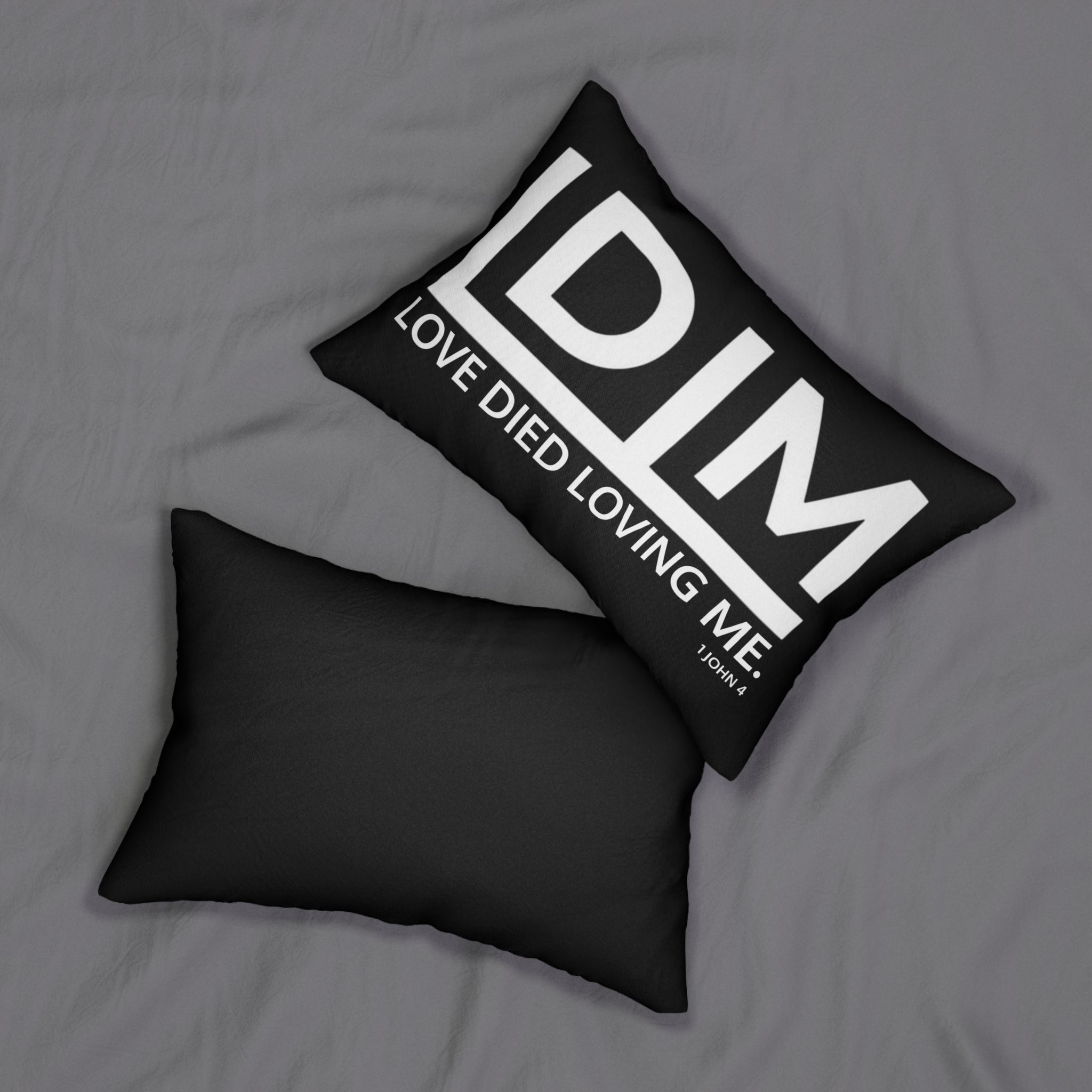 Love Died Loving Me - Pillow (Black)