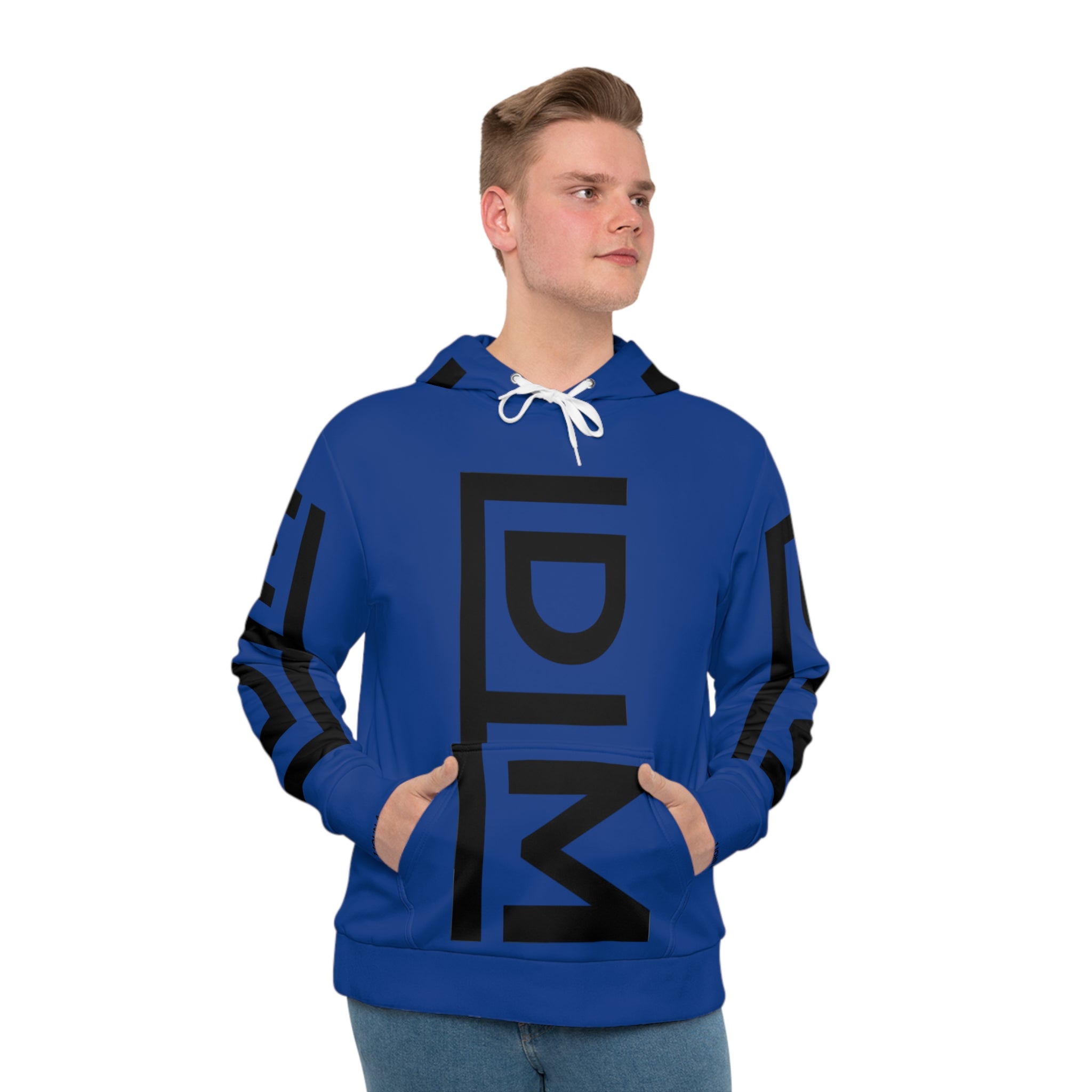 Love Died Loving Me - Unisex Logo Hoodie (Royal Blue/Black)