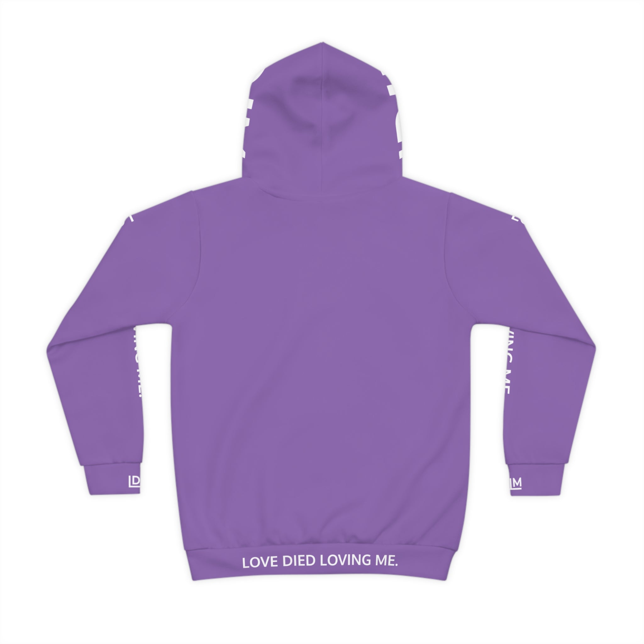 Love Died Loving Me - Girls Hoodie (Lavender)