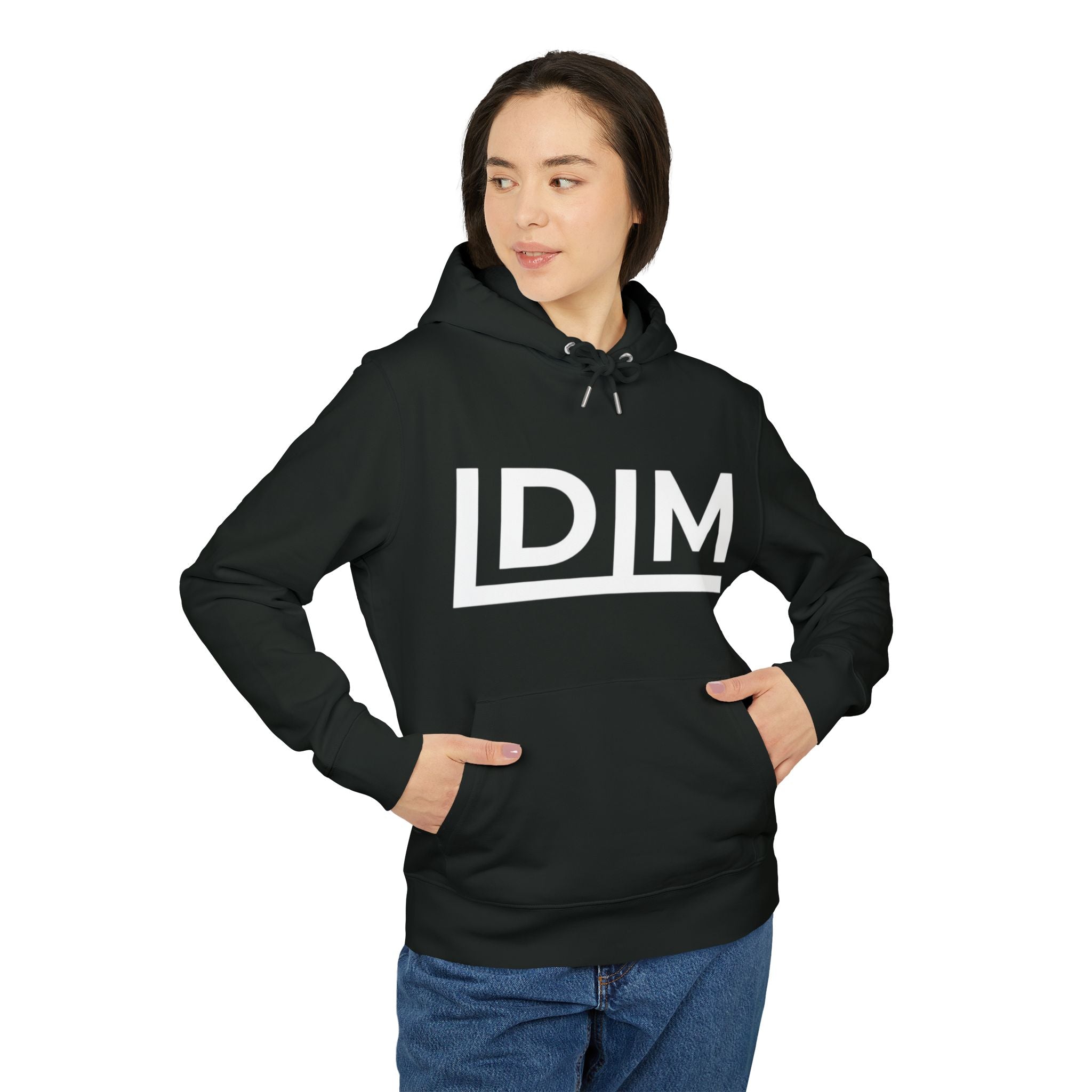Love Died Loving Me - Unisex Hoodie (White Horiz Logo)