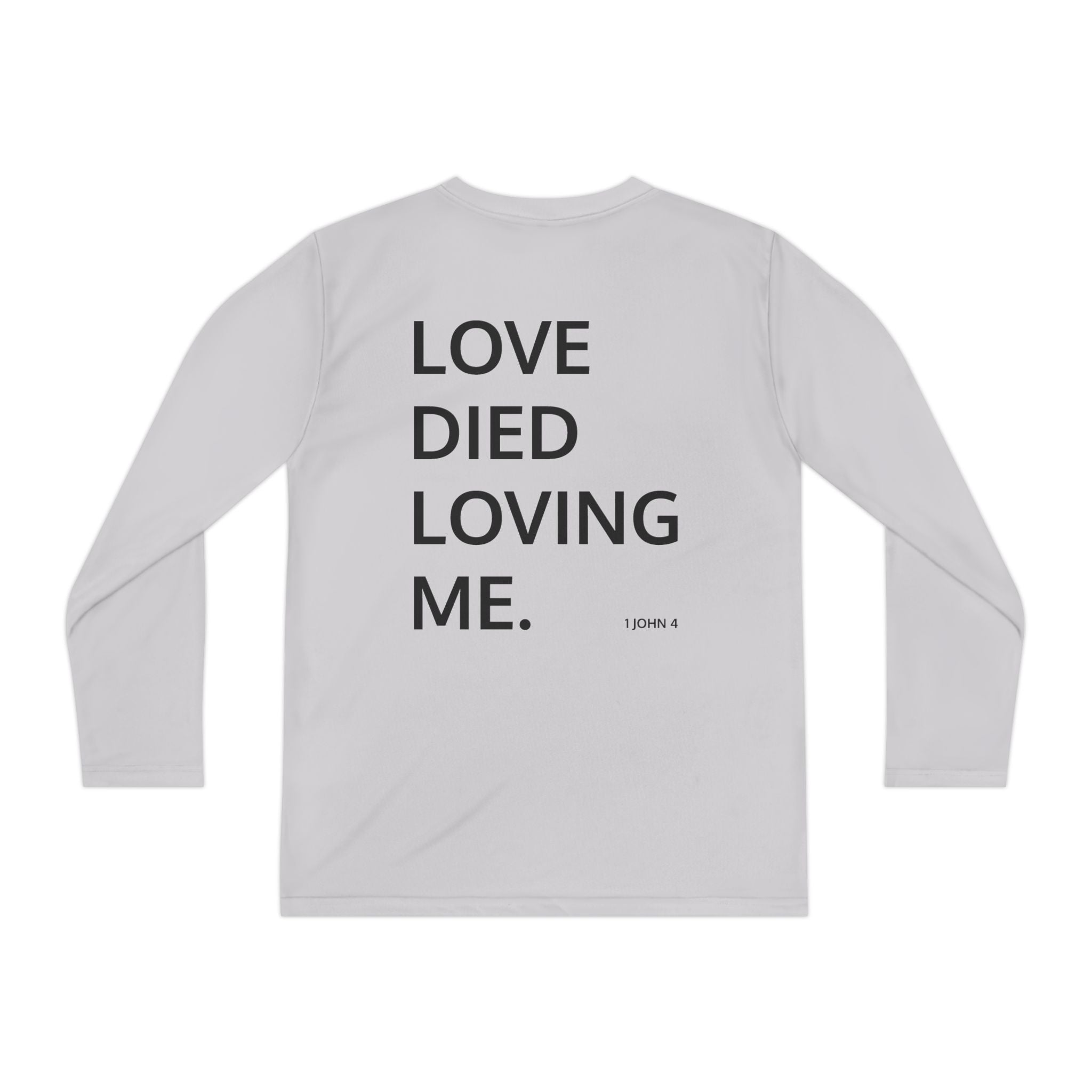 Love Died Loving Me - Youth Long Sleeve (Black Logo)