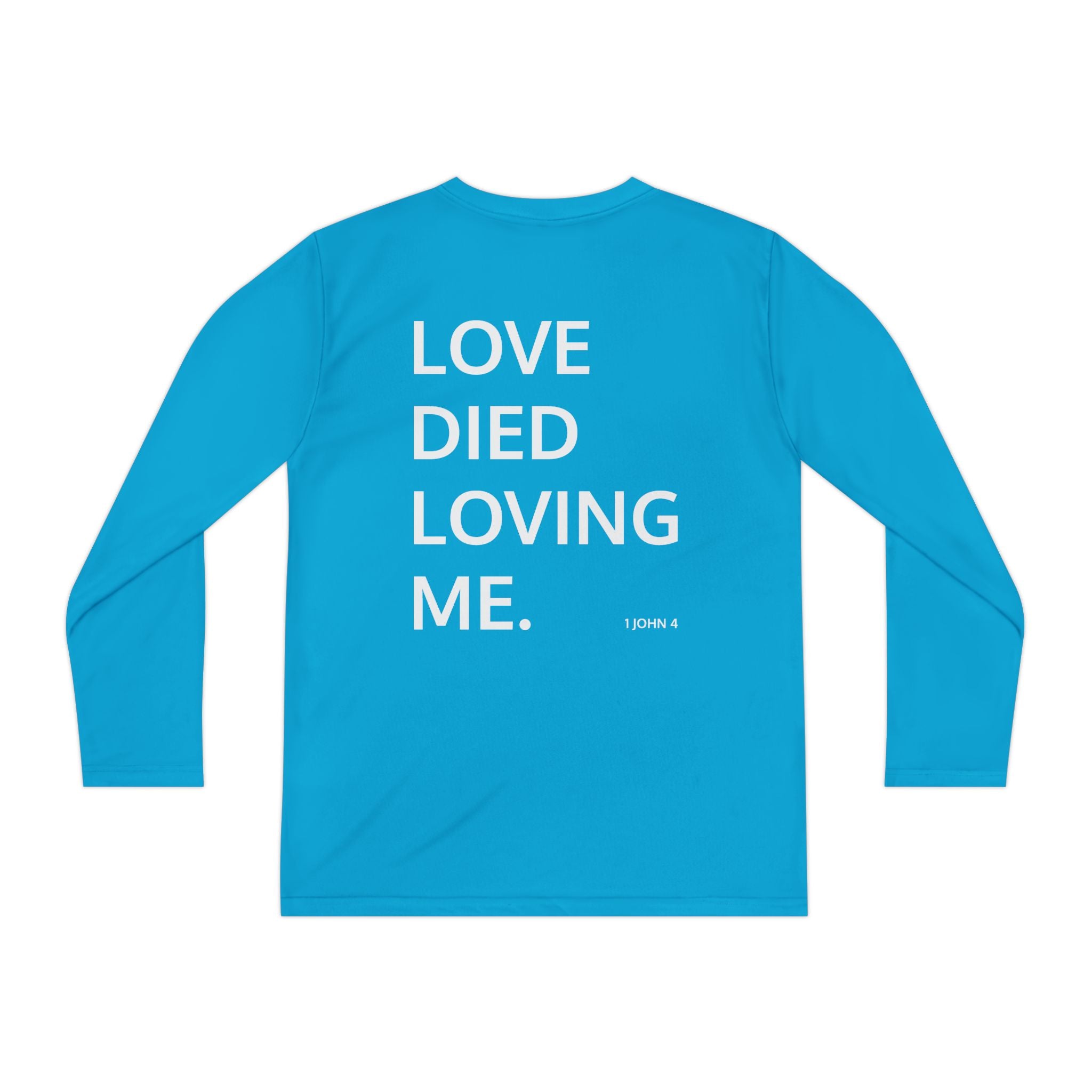 Love Died Loving Me - Youth Long Sleeve (White Logo)