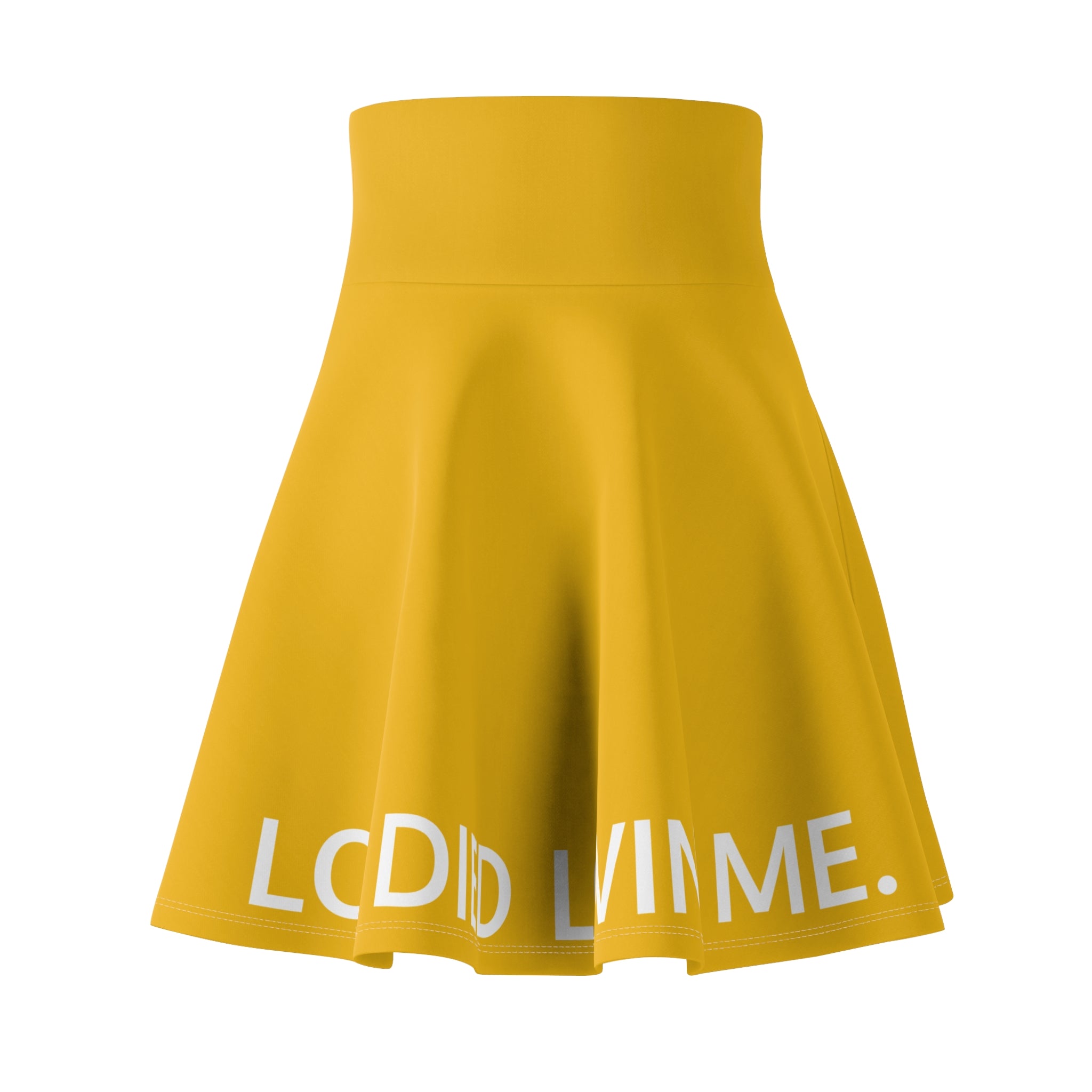 Love Died Loving Me - Chic Skirt (Gold)