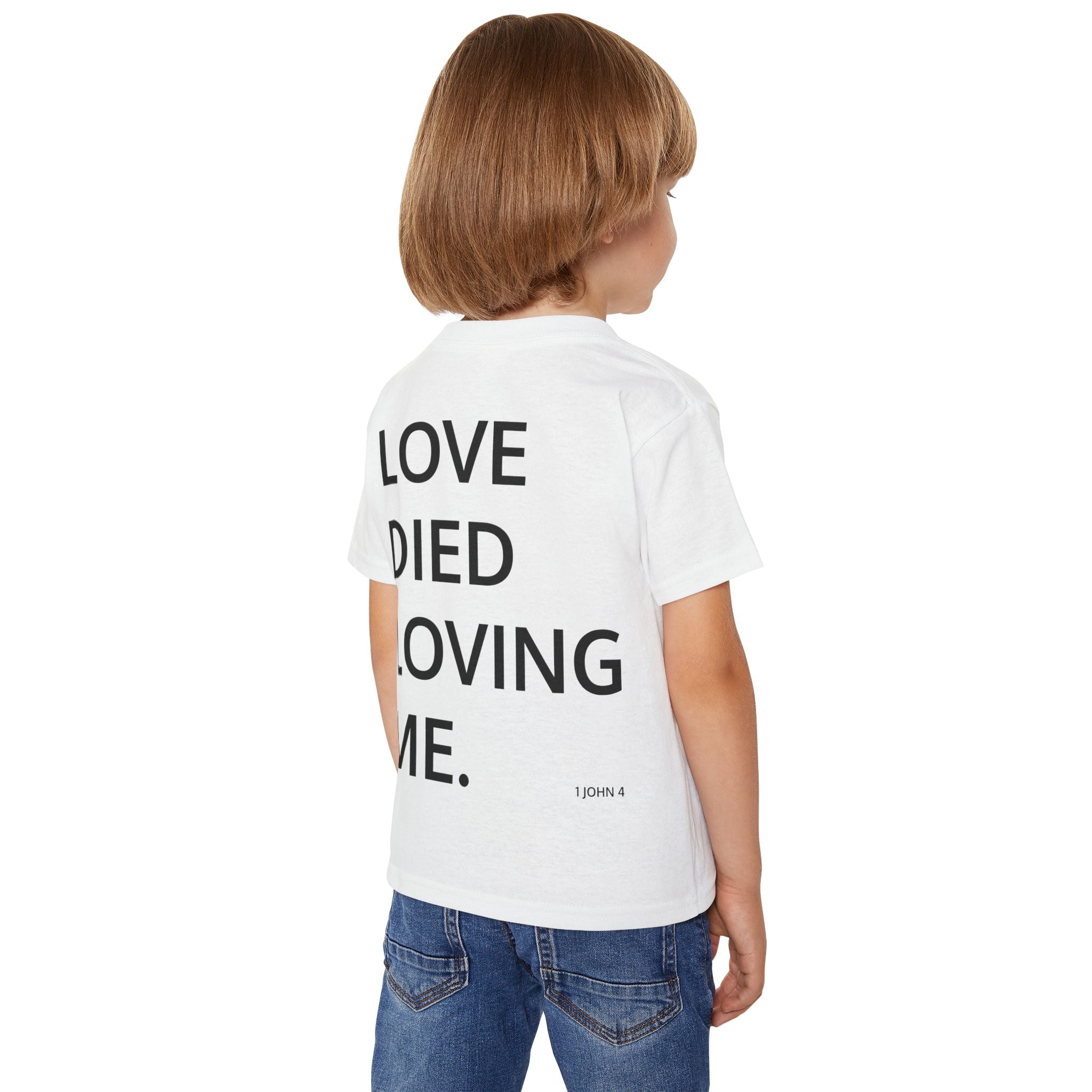 Love Died Loving Me - Toddler T-Shirt (Black Front Logo)