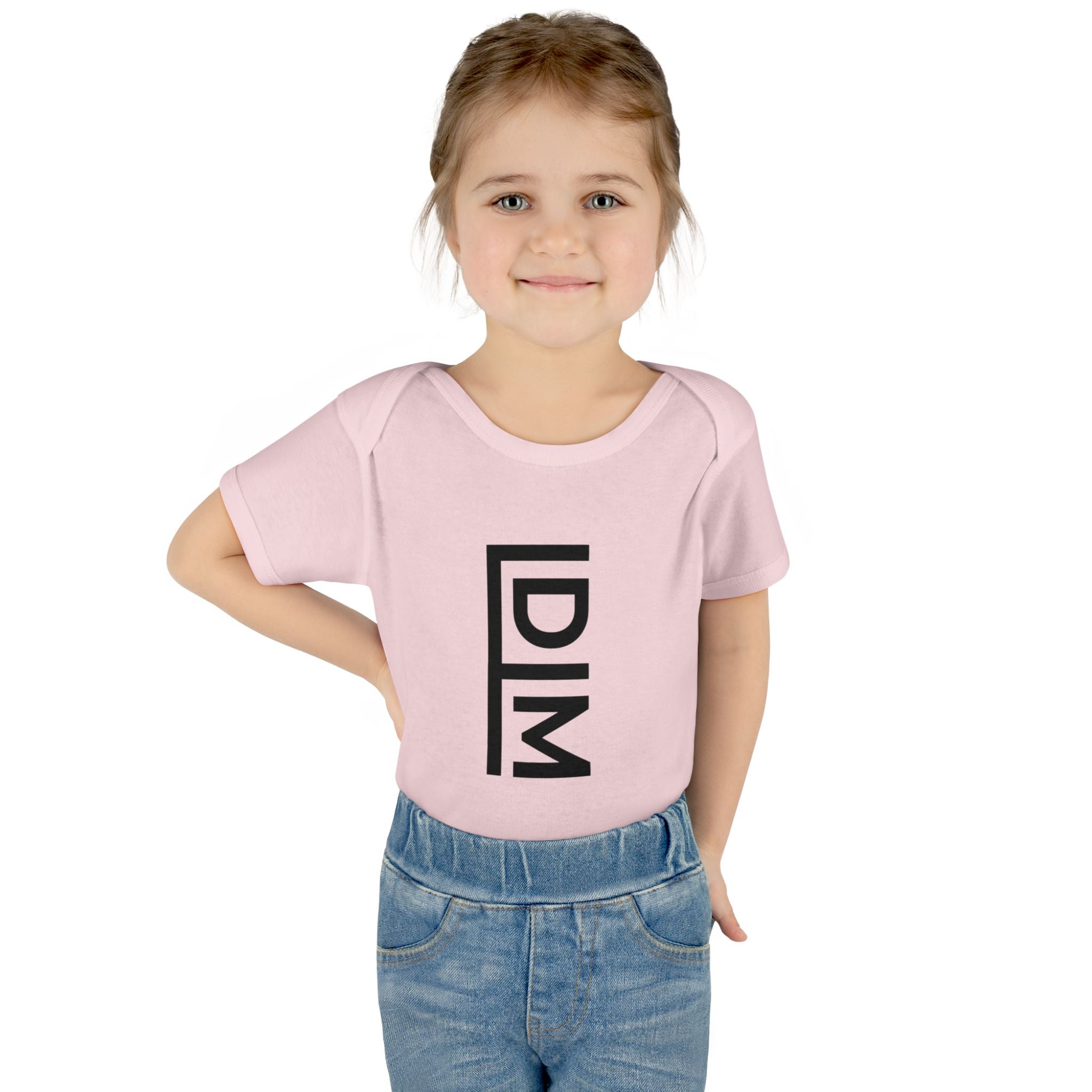 Love Died Loving Me - Infant Baby Bodysuit (Black Logo)