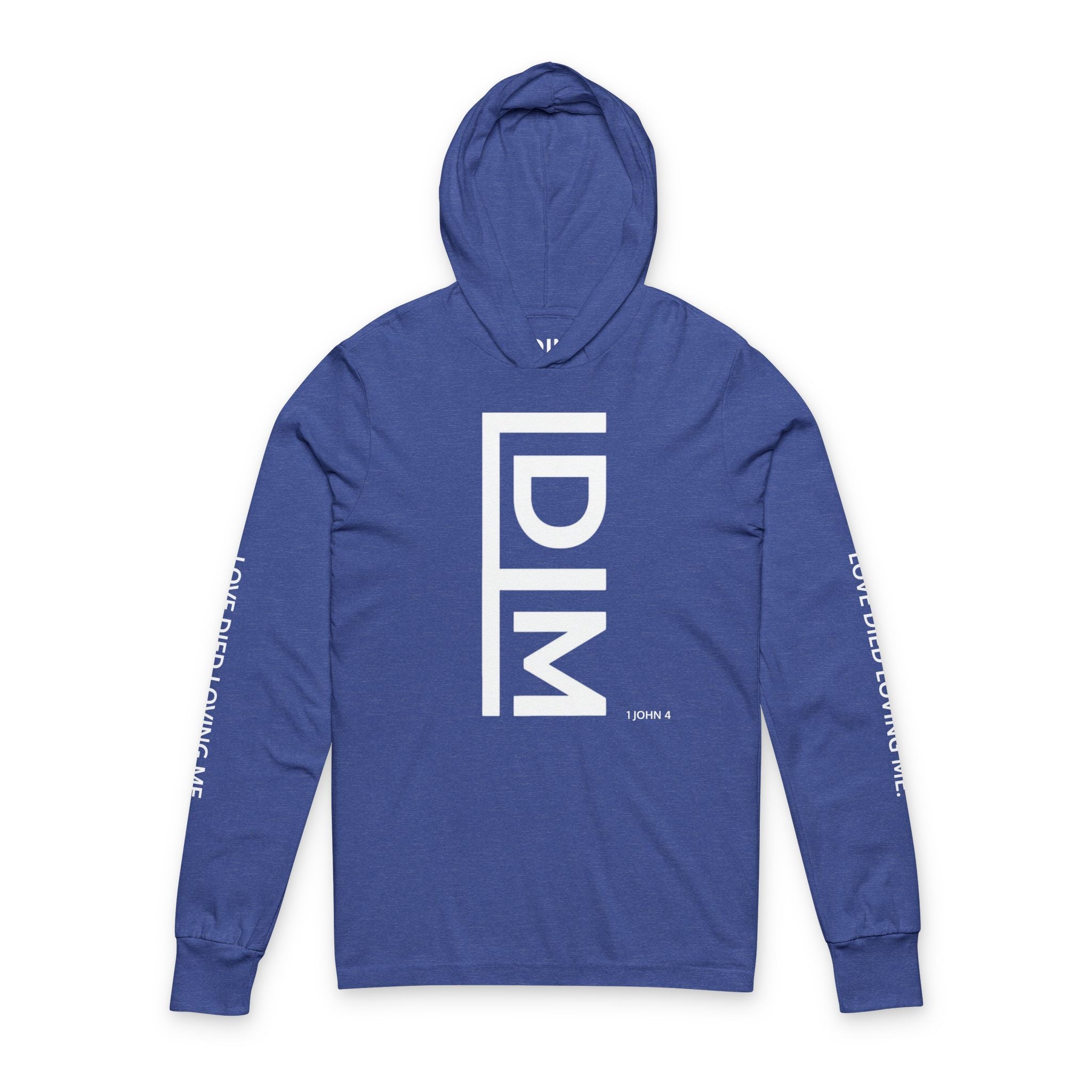 Love Died Loving Me - Unisex Hoodie (White Logo)