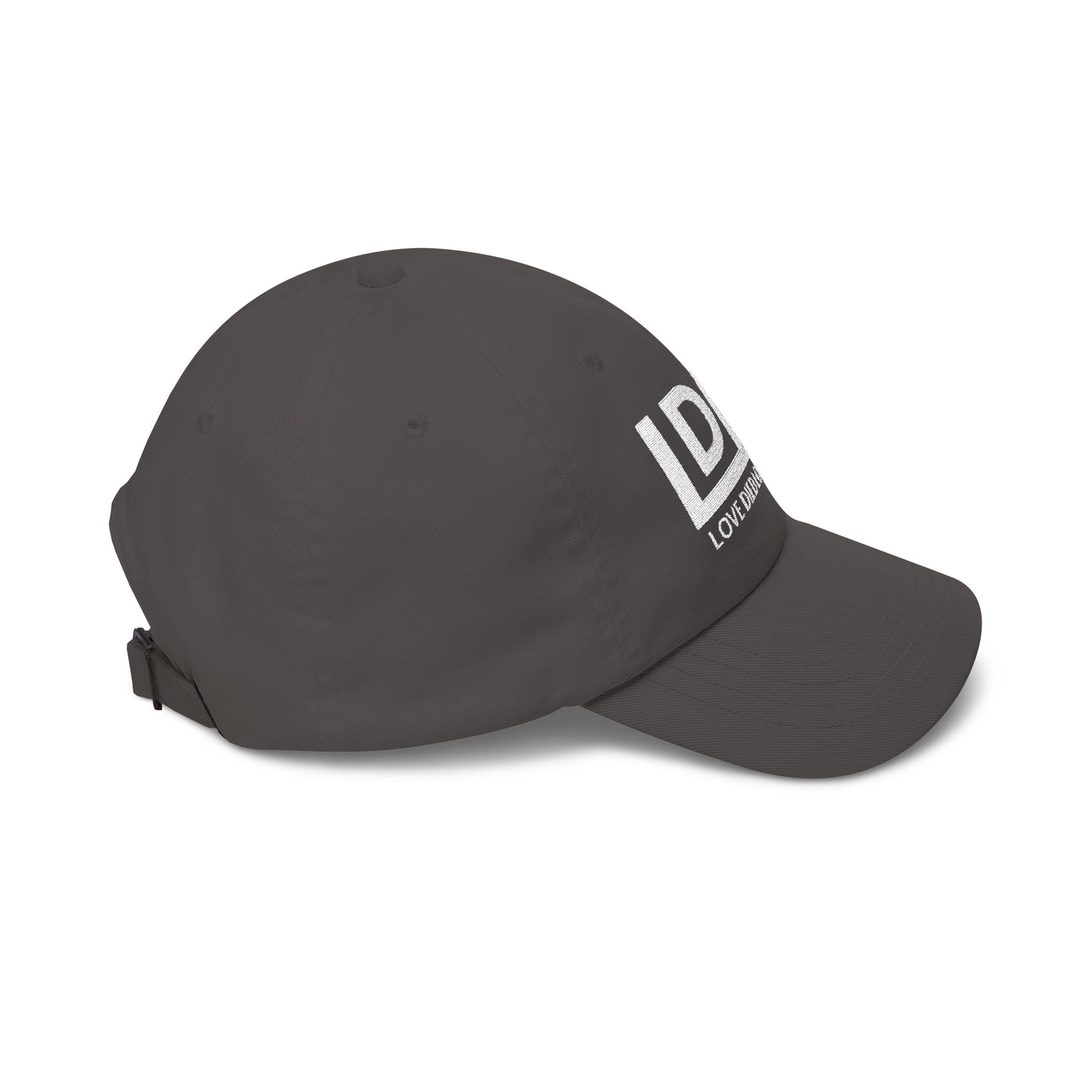 Love Died Loving Me - Baseball Cap (White Logo)
