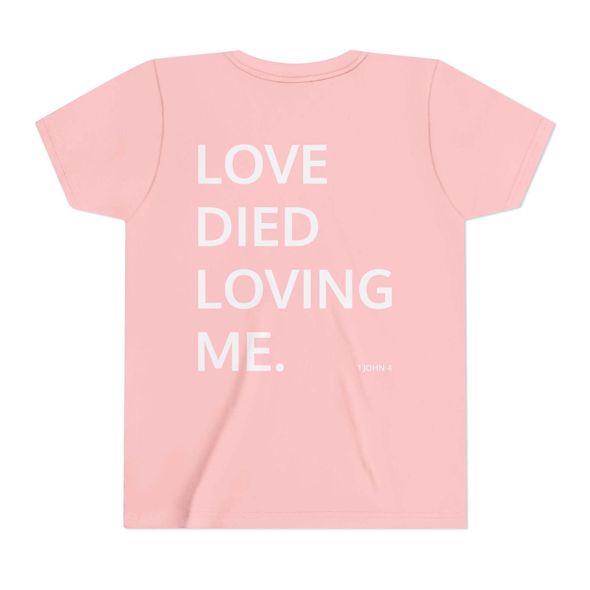 Love Died Loving Me - Youth Tee (White Front Logo)
