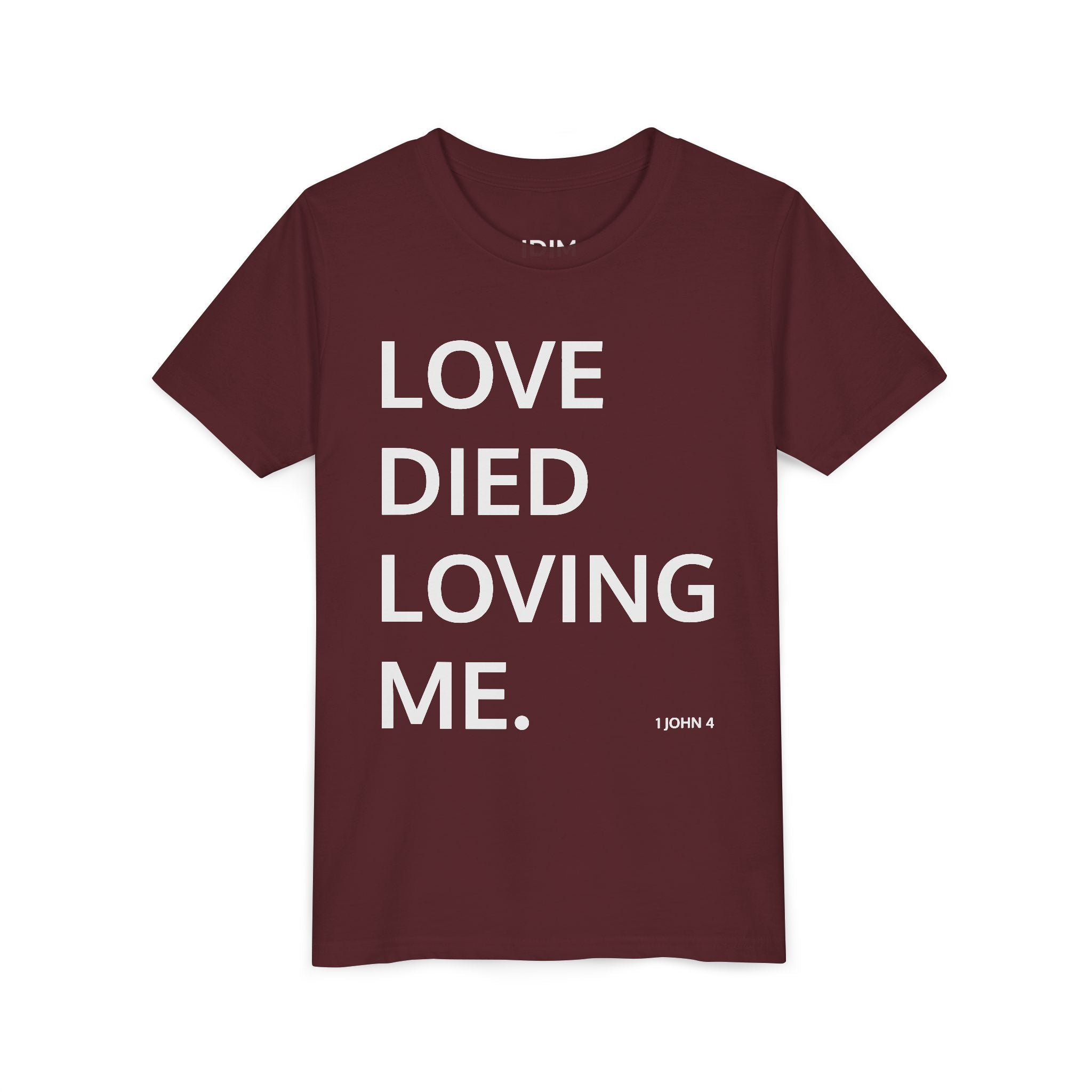 Love Died Loving Me - Youth Tee (Black Back Logo)