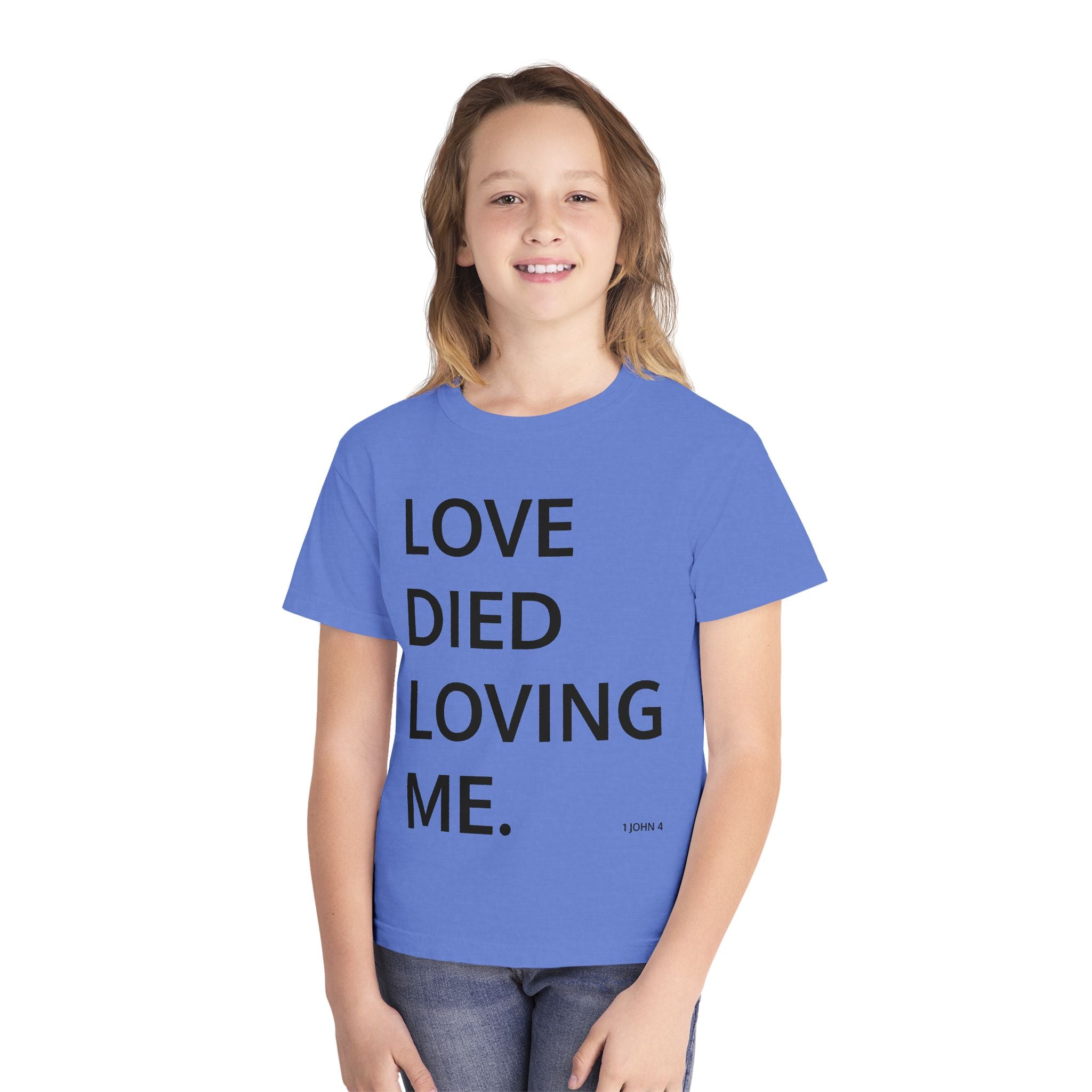 Love Died Loving Me - Youth Tee (Black Back Logo)