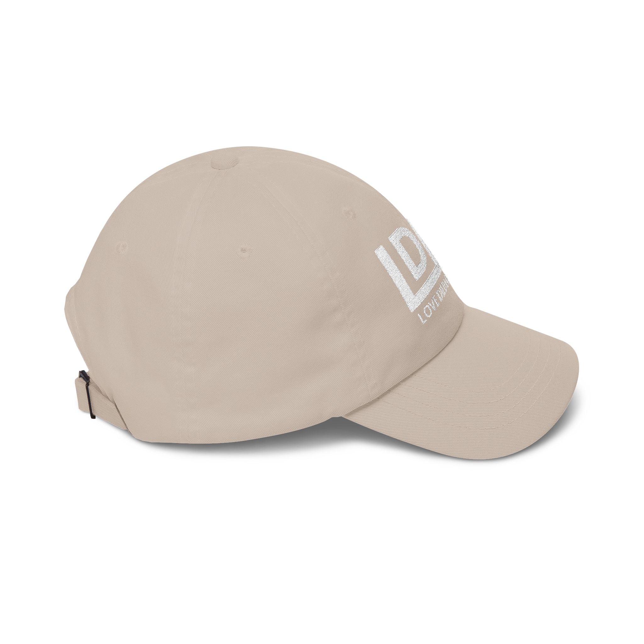 Love Died Loving Me - Baseball Cap (White Logo)