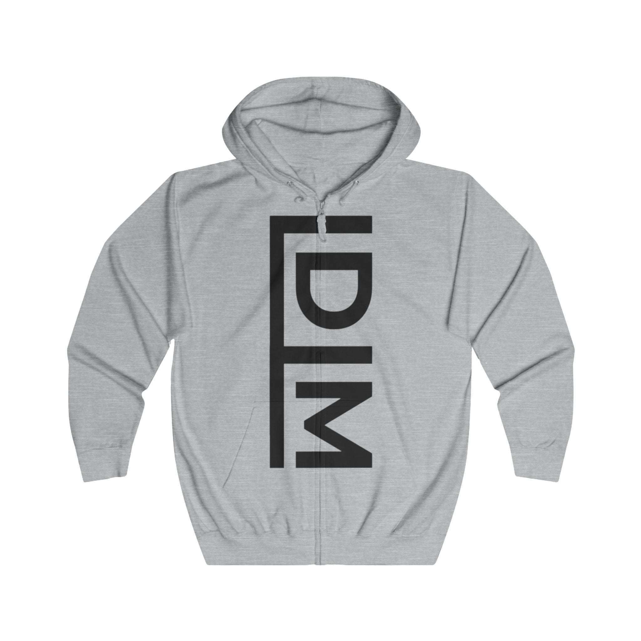 Love Died Loving Me - Unisex Zip Jacket (Black Logo)