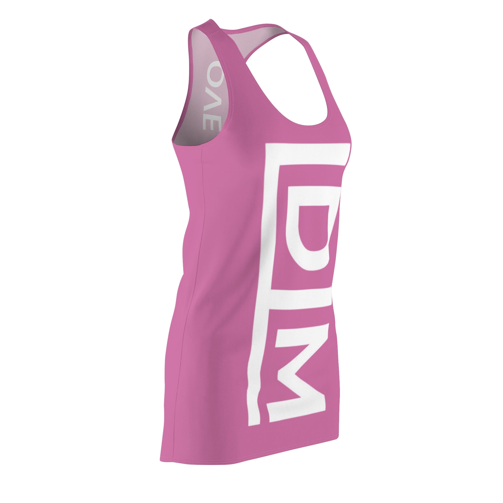Love Died Loving Me - Chic Racerback Dress (Salmon Pink)