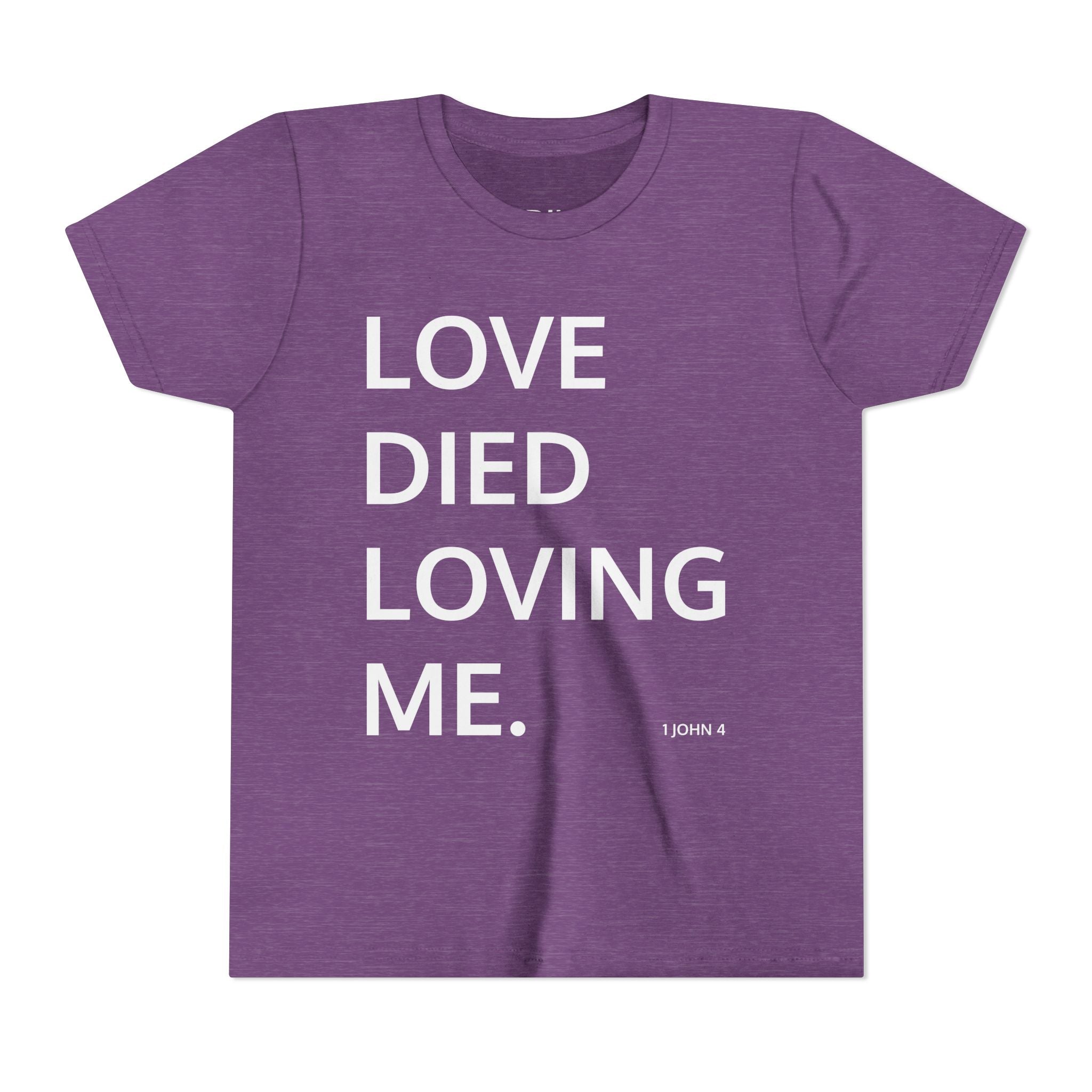 Love Died Loving Me - Youth Tee (Black Back Logo)
